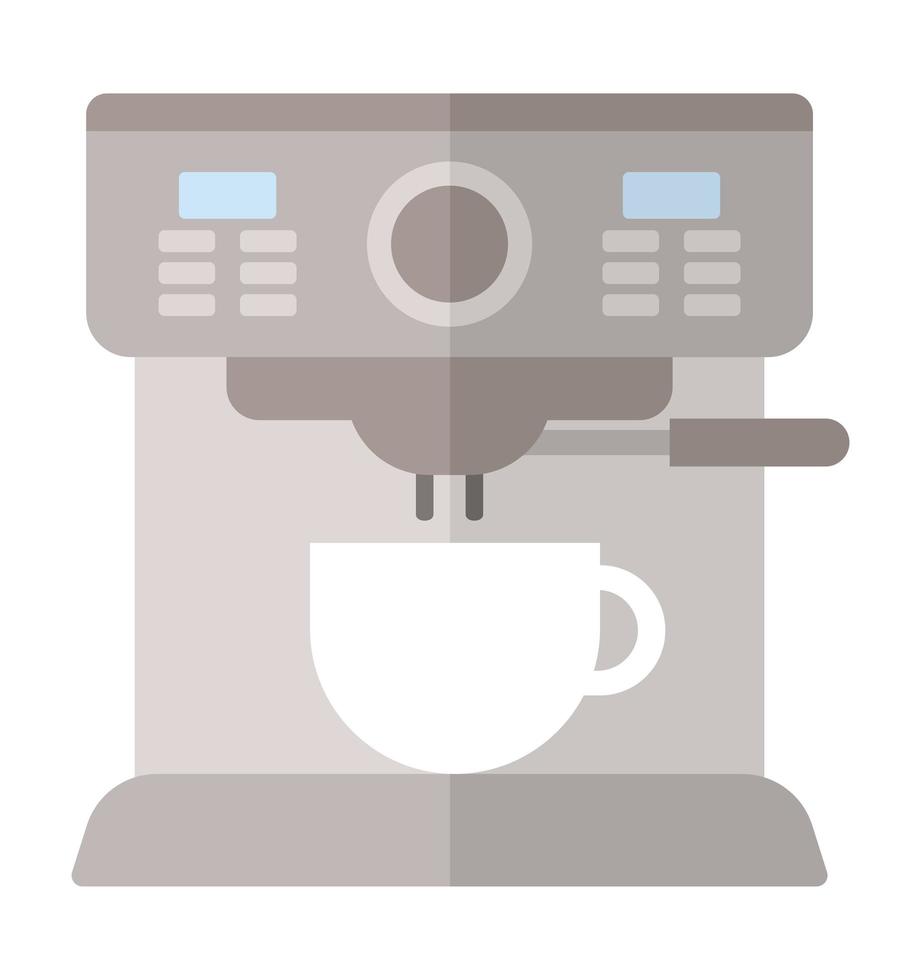 diseño de máquina de espresso vector