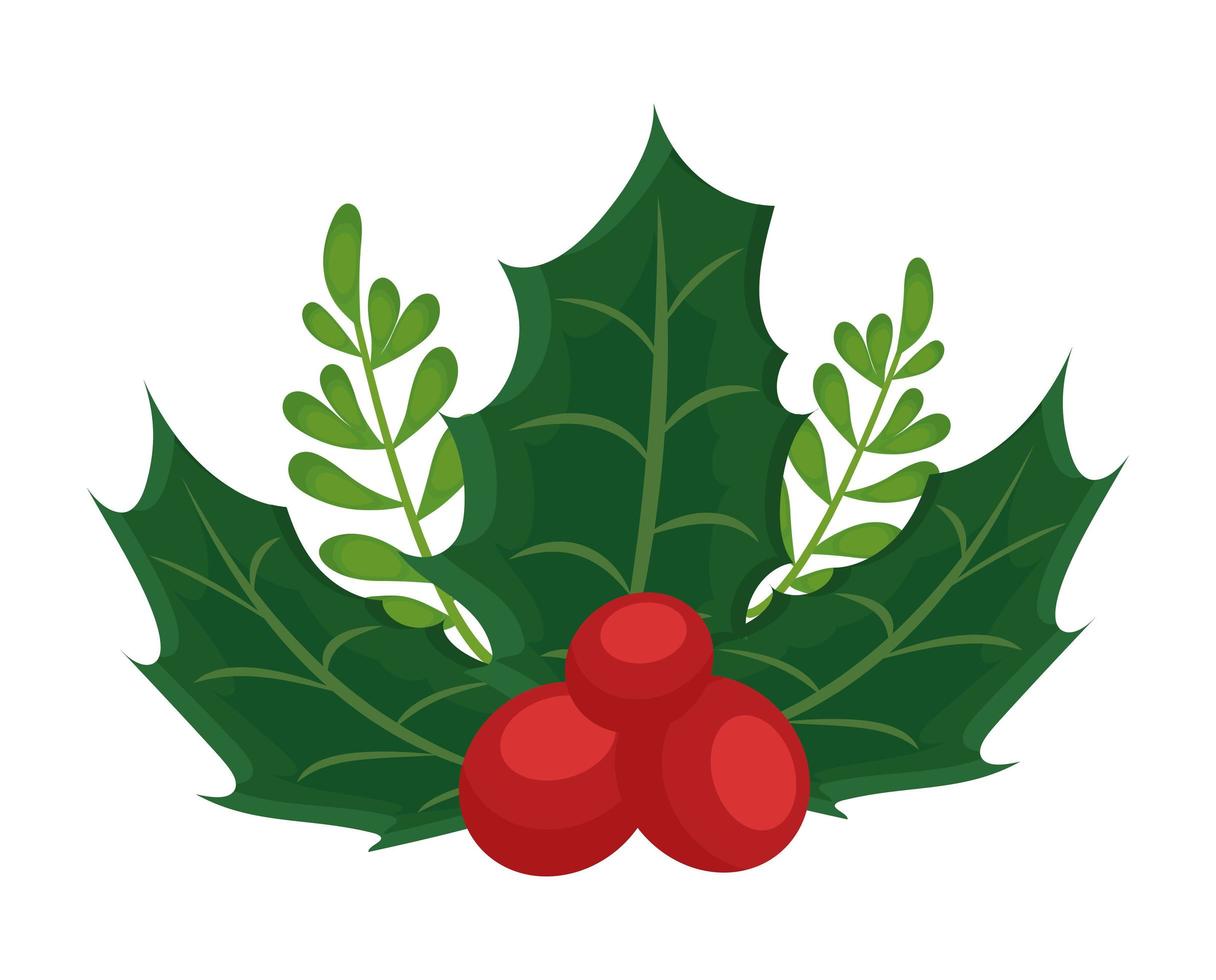 great mistletoe design vector