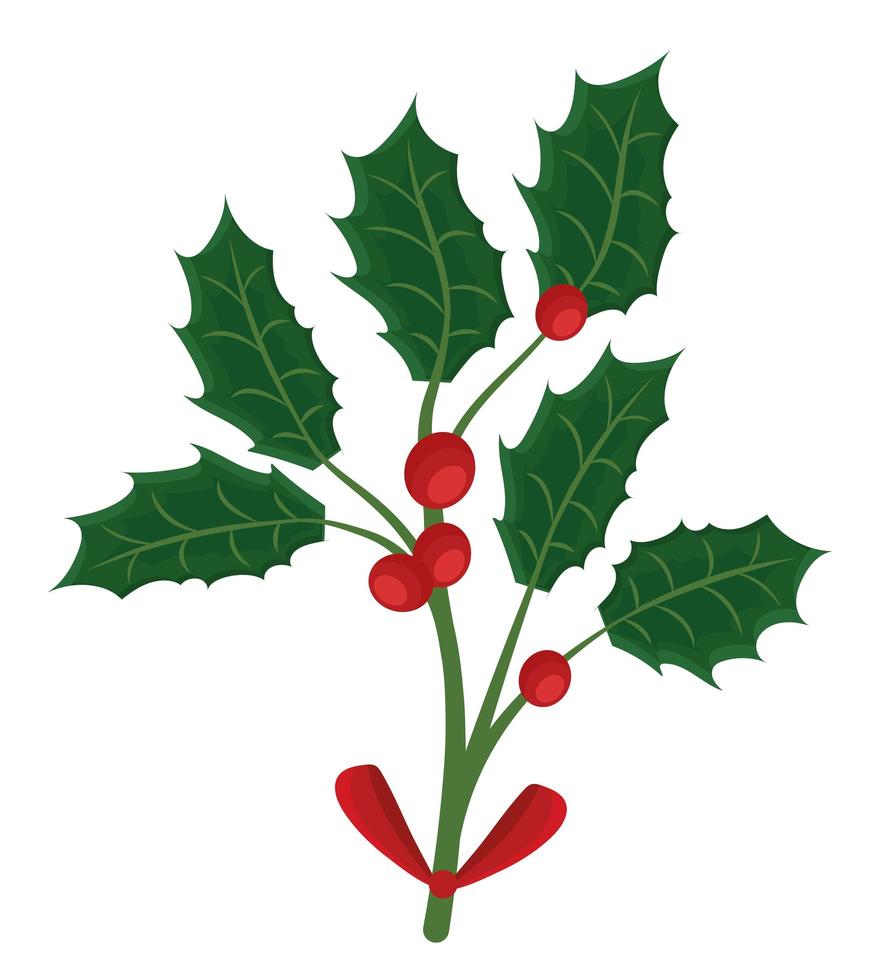 great mistletoe illustration vector