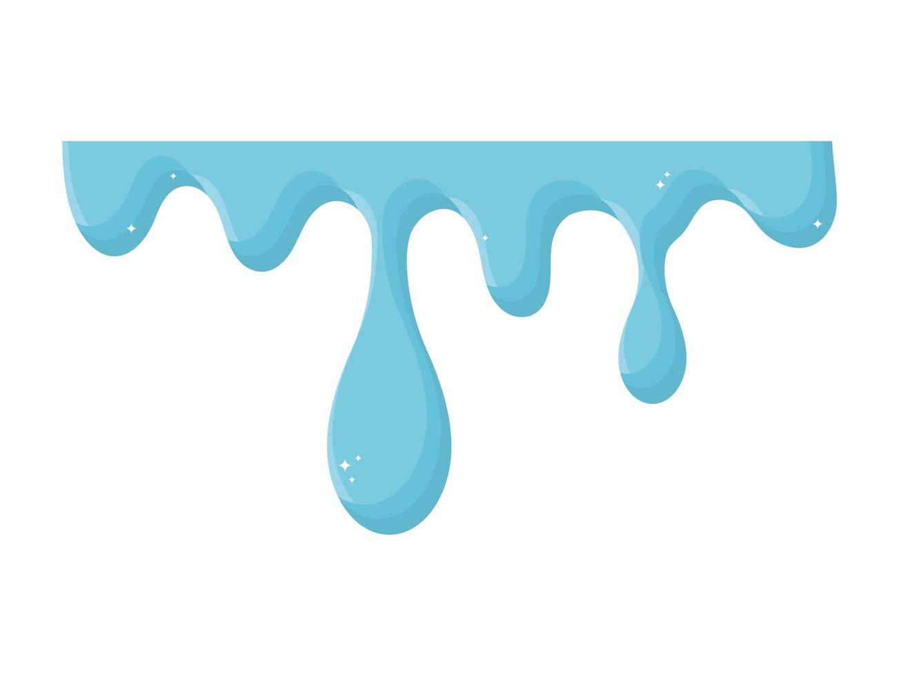 blue drops design vector