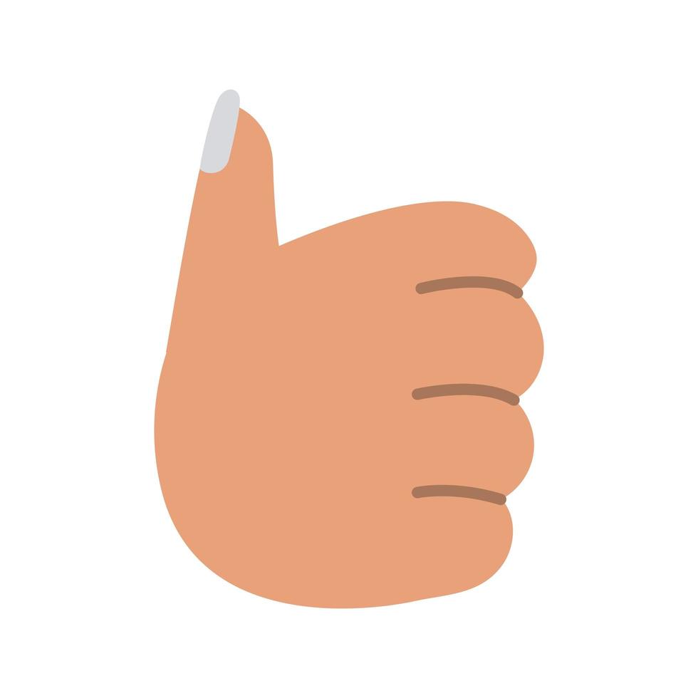 thumb up design vector