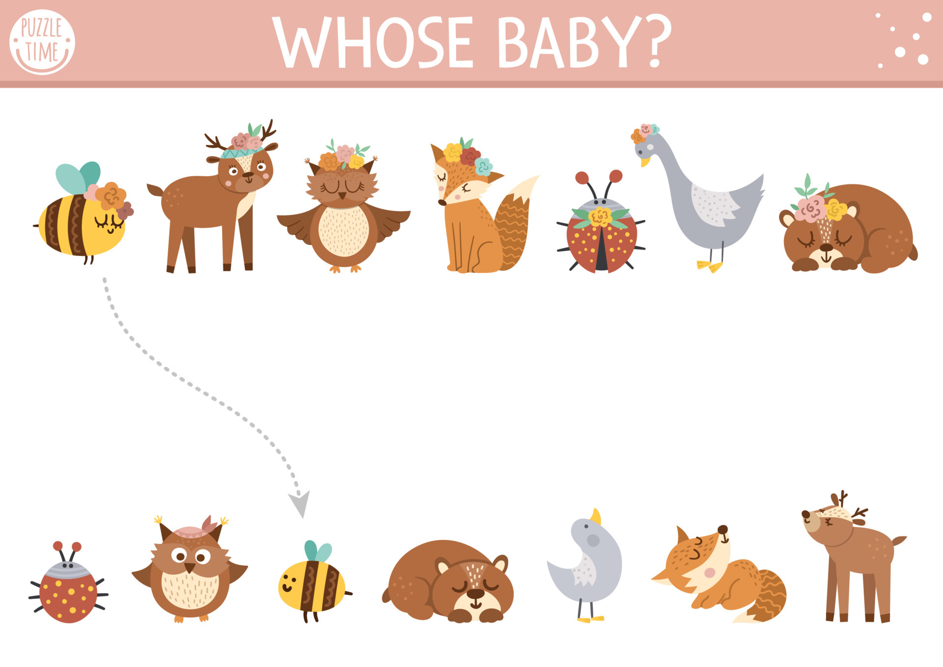 Mothers day matching activity for children with moms and children. Fun puzzle with cute mother animals and their babies. Holiday educational game. Printable worksheet for kids. 6618640 Vector Art at Vecteezy Mothers day matching activity for children with moms and children. Fun puzzle with cute mother animals and their babies. Holiday educational game. Printable worksheet for kids. 6618640 Vector Art at Vecteezy