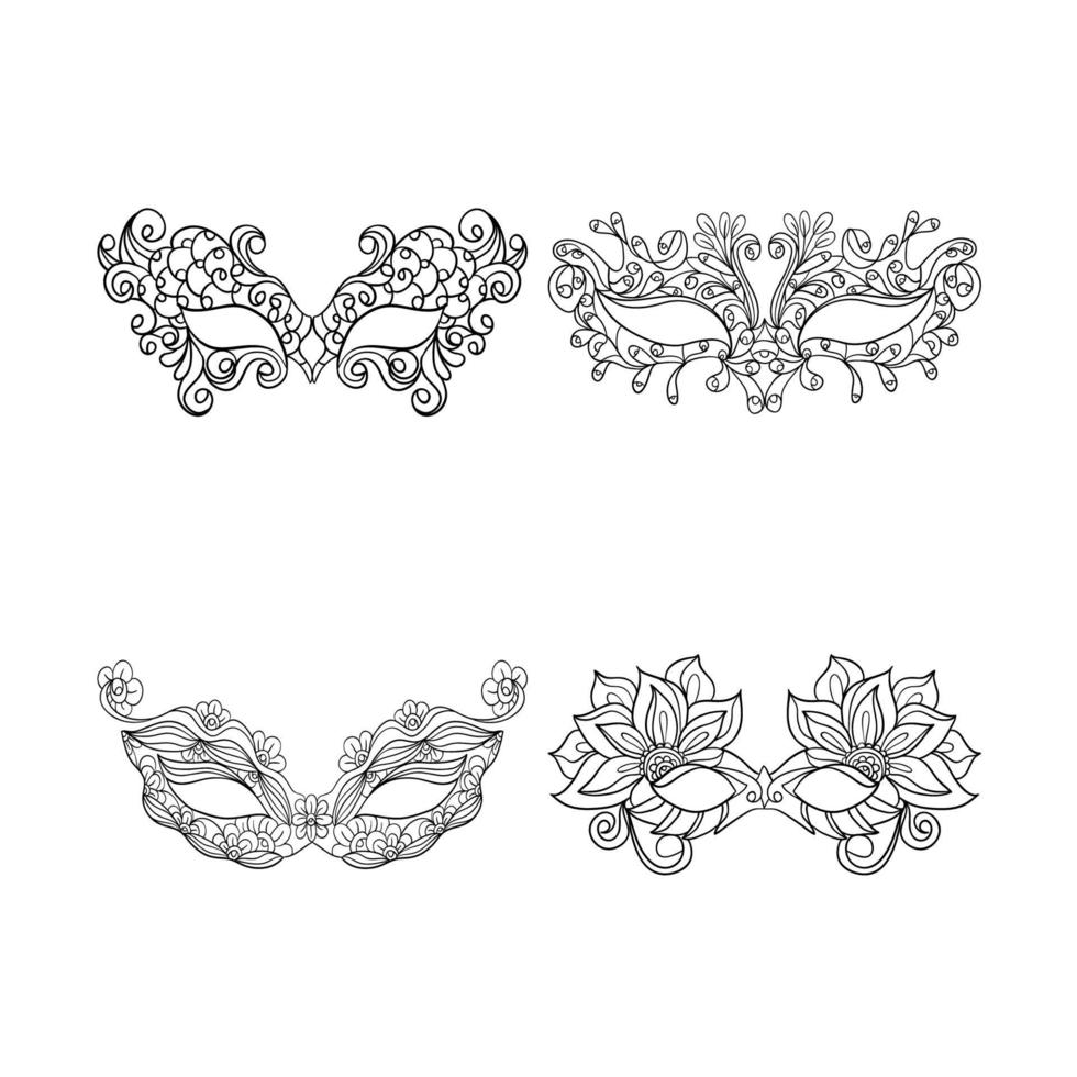Hand Drawn April Fool Element Collection vector