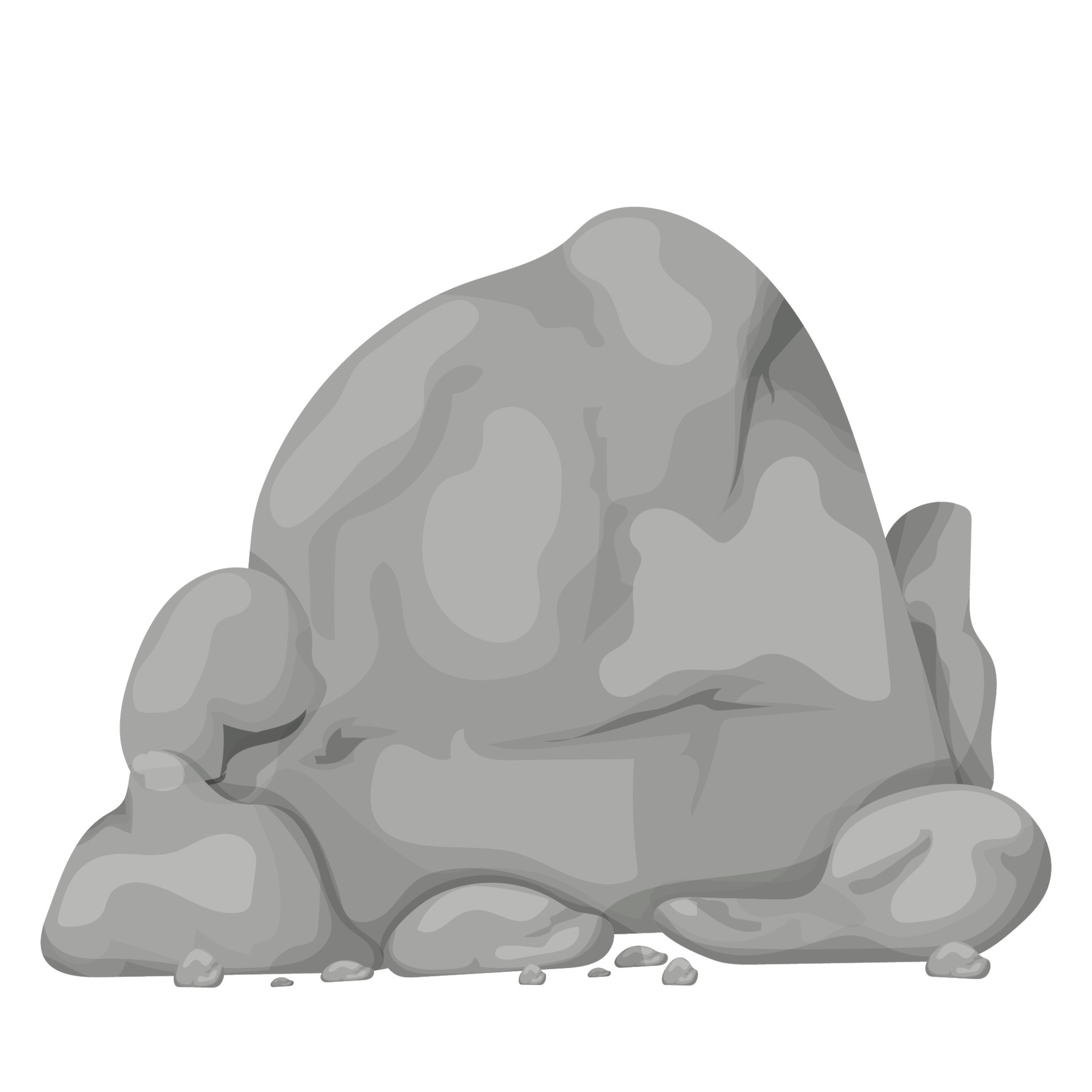 Pile Of Rocks Clipart Png