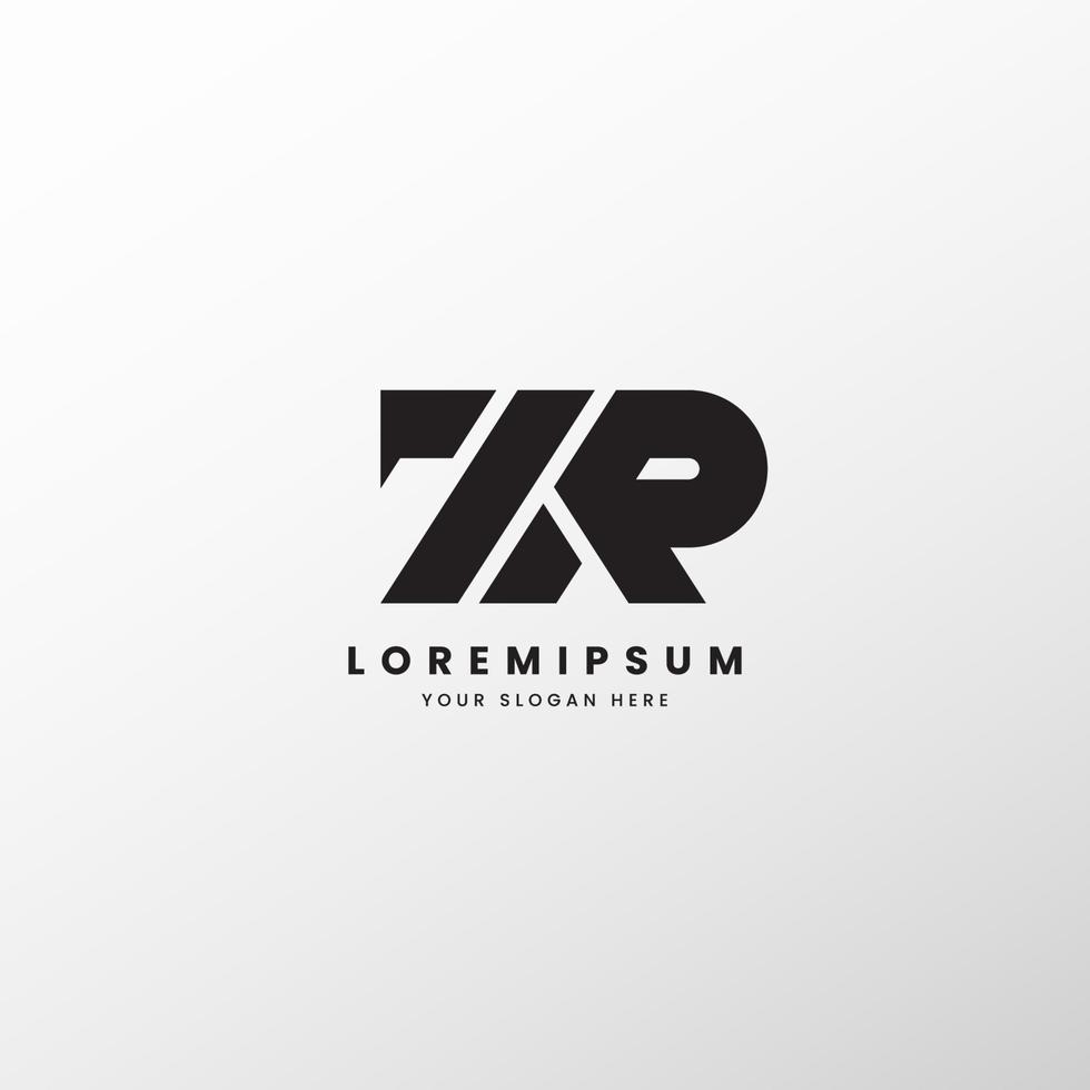 7R logo template vector