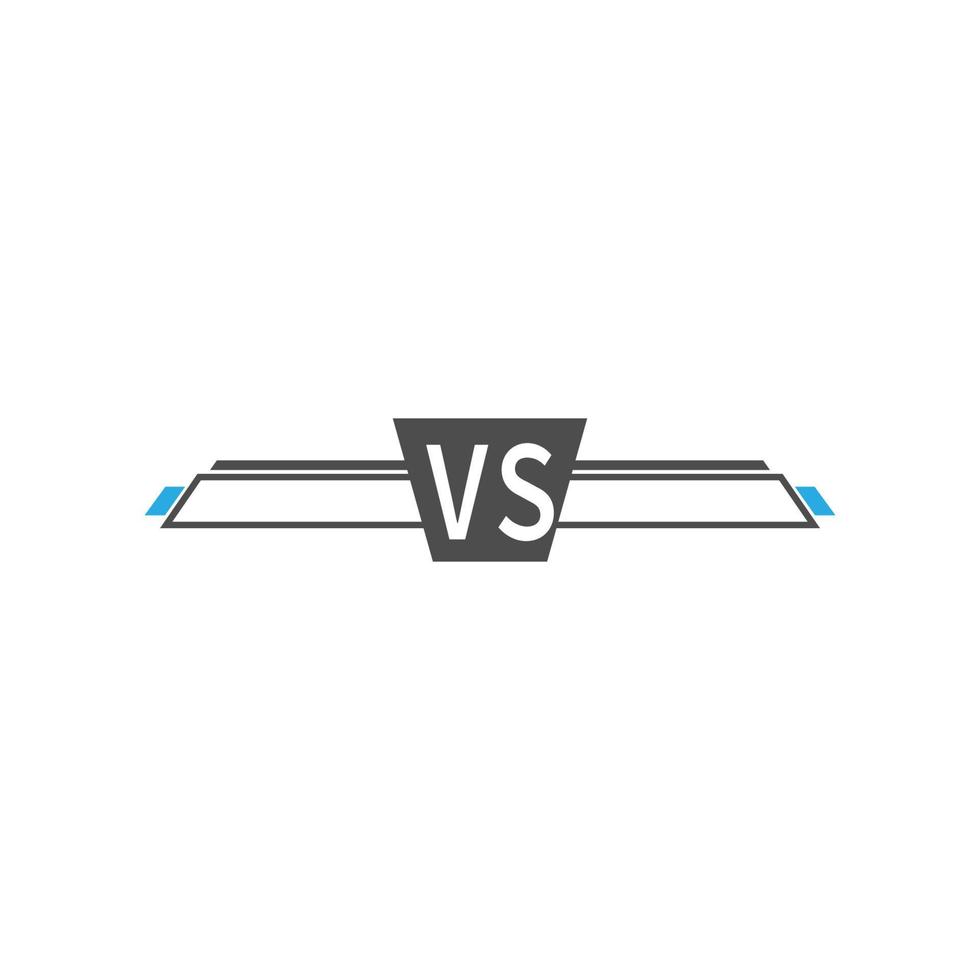 vector de plantilla de diseño de icono vs