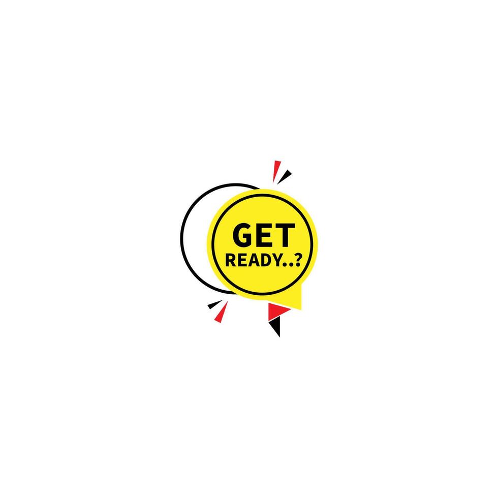 Get ready icon design template vector