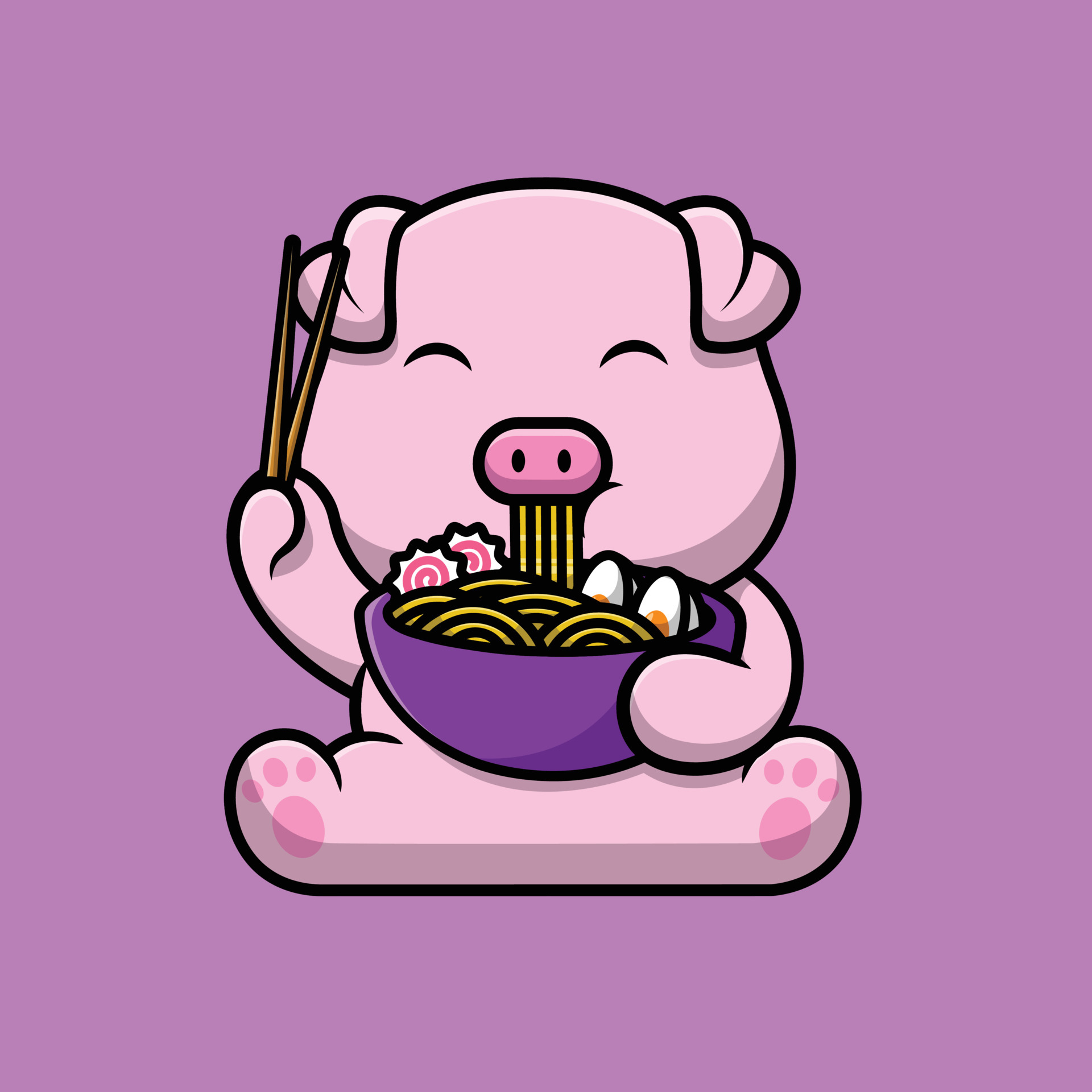 Cute Pig Eating Ramen Noodle Cartoon Vector Icon Illustration. Animal Food Icon Concept Isolated Premium Vector. Flat Cartoon Style 6621008 Vector Art at Vecteezy Cute Pig Eating Ramen Noodle Cartoon Vector Icon Illustration. Animal Food Icon Concept Isolated Premium Vector. Flat Cartoon Style 6621008 Vector Art at Vecteezy