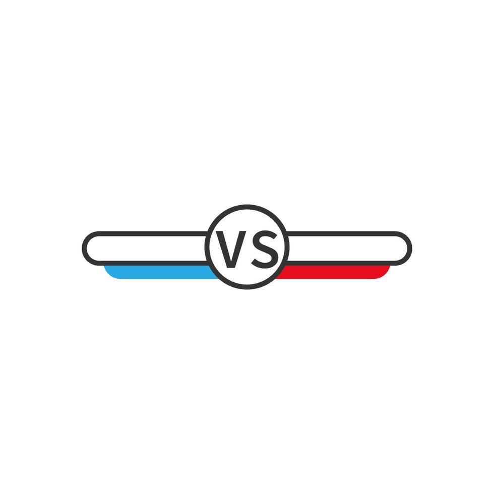 VS icon design template vector