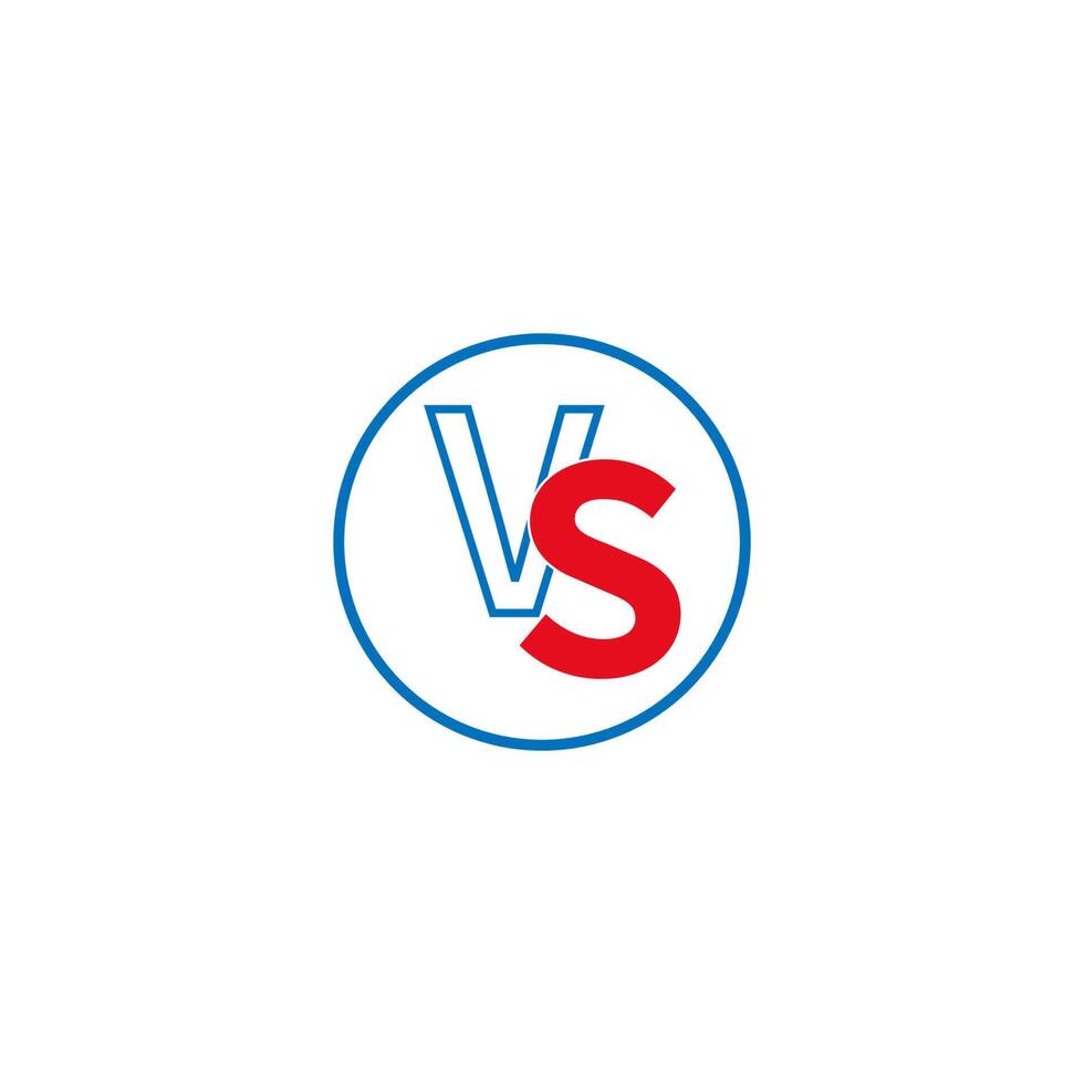vector de plantilla de diseño de icono vs