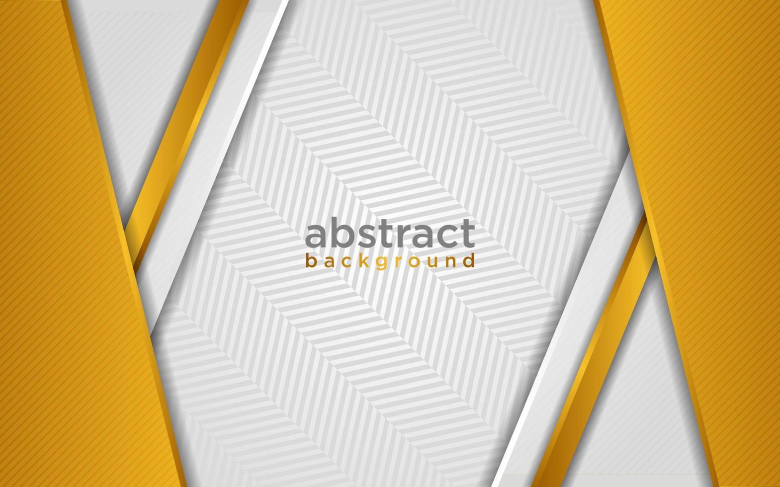 Abstract modern futuristic white background with line gold gradient vector