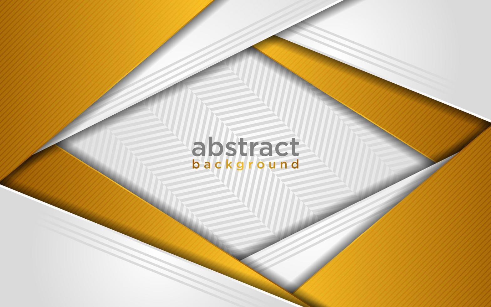 Abstract modern futuristic white background with line gold gradient vector