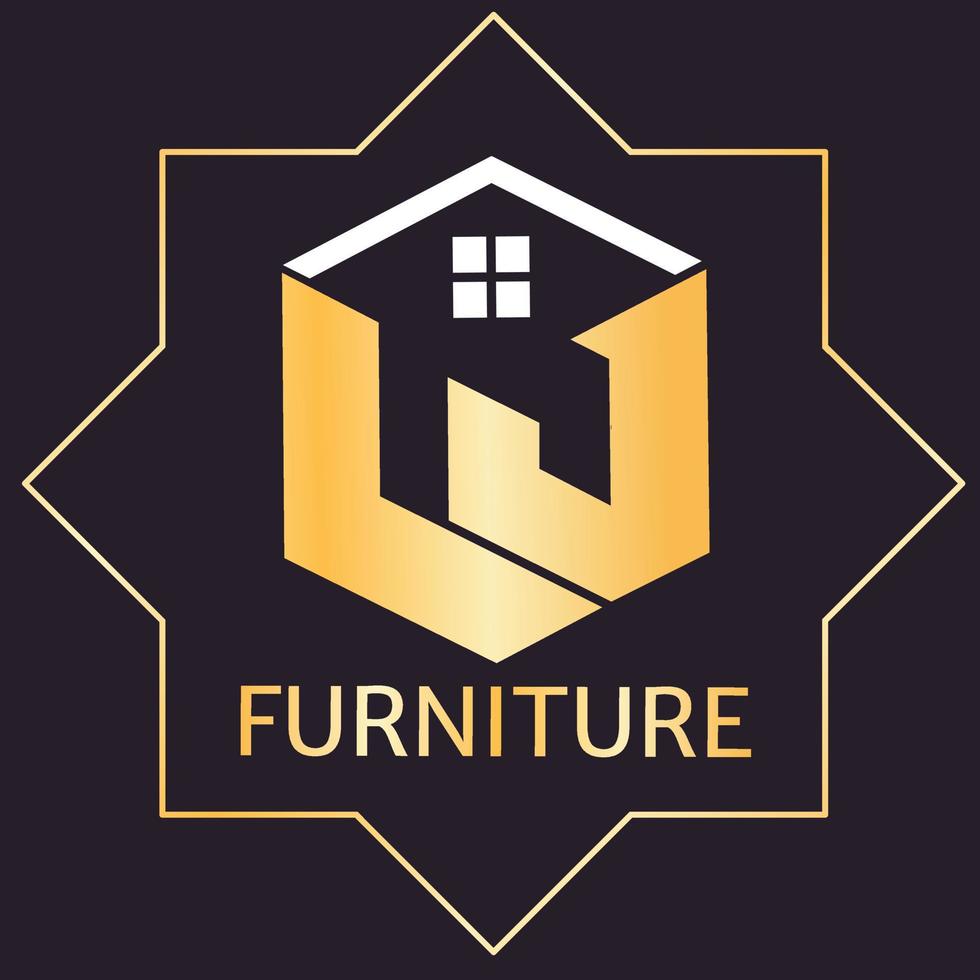 LJ Logo Vector, suitable for your furniture business. vector