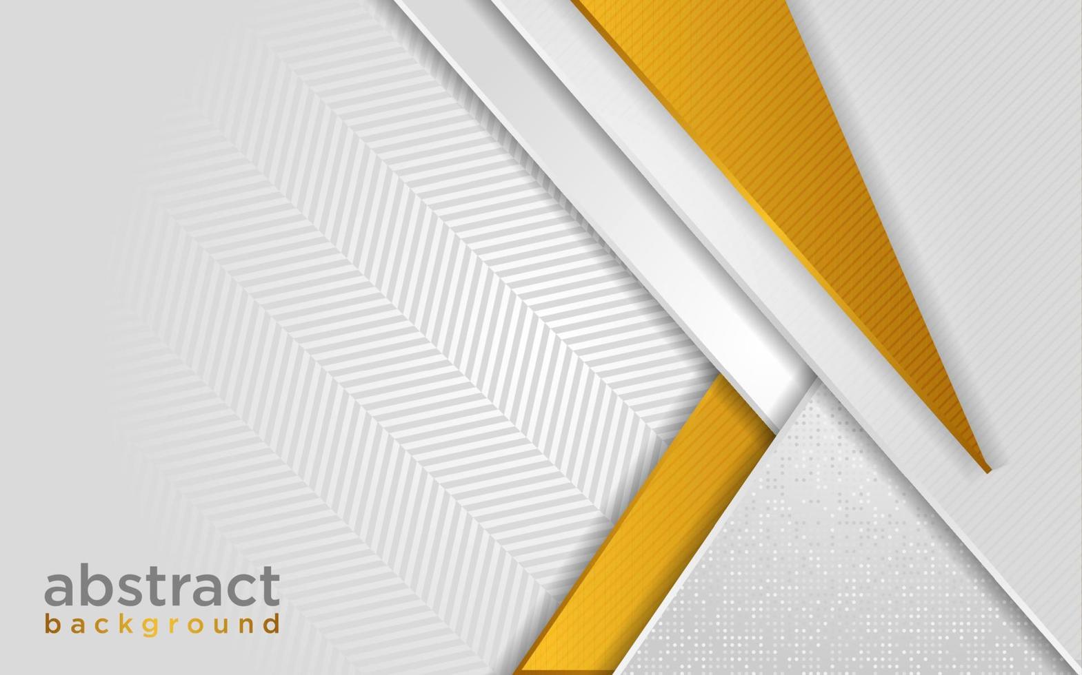 Abstract modern futuristic white background with line gold gradient vector