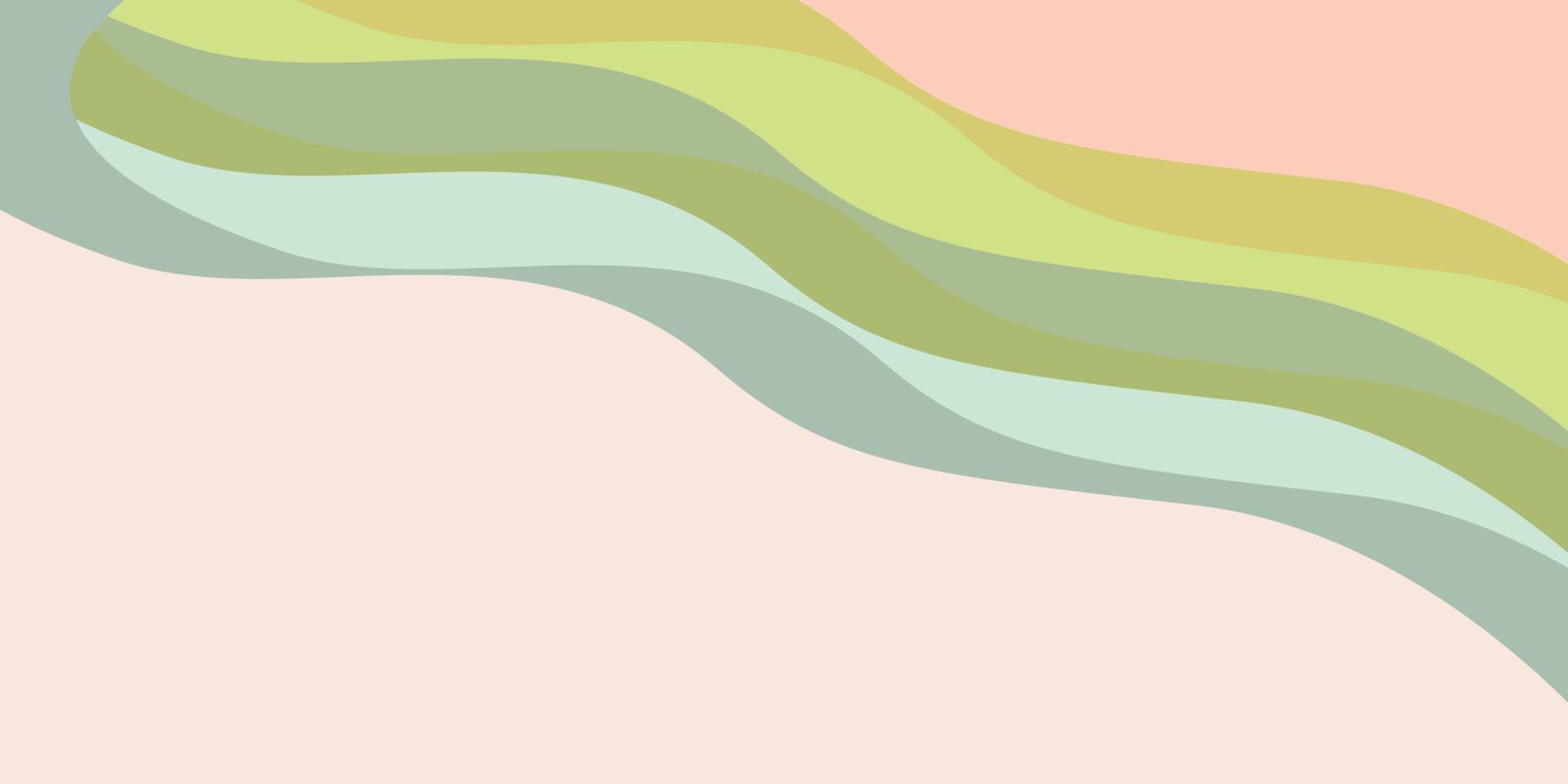 abstract wave background soft colour vector