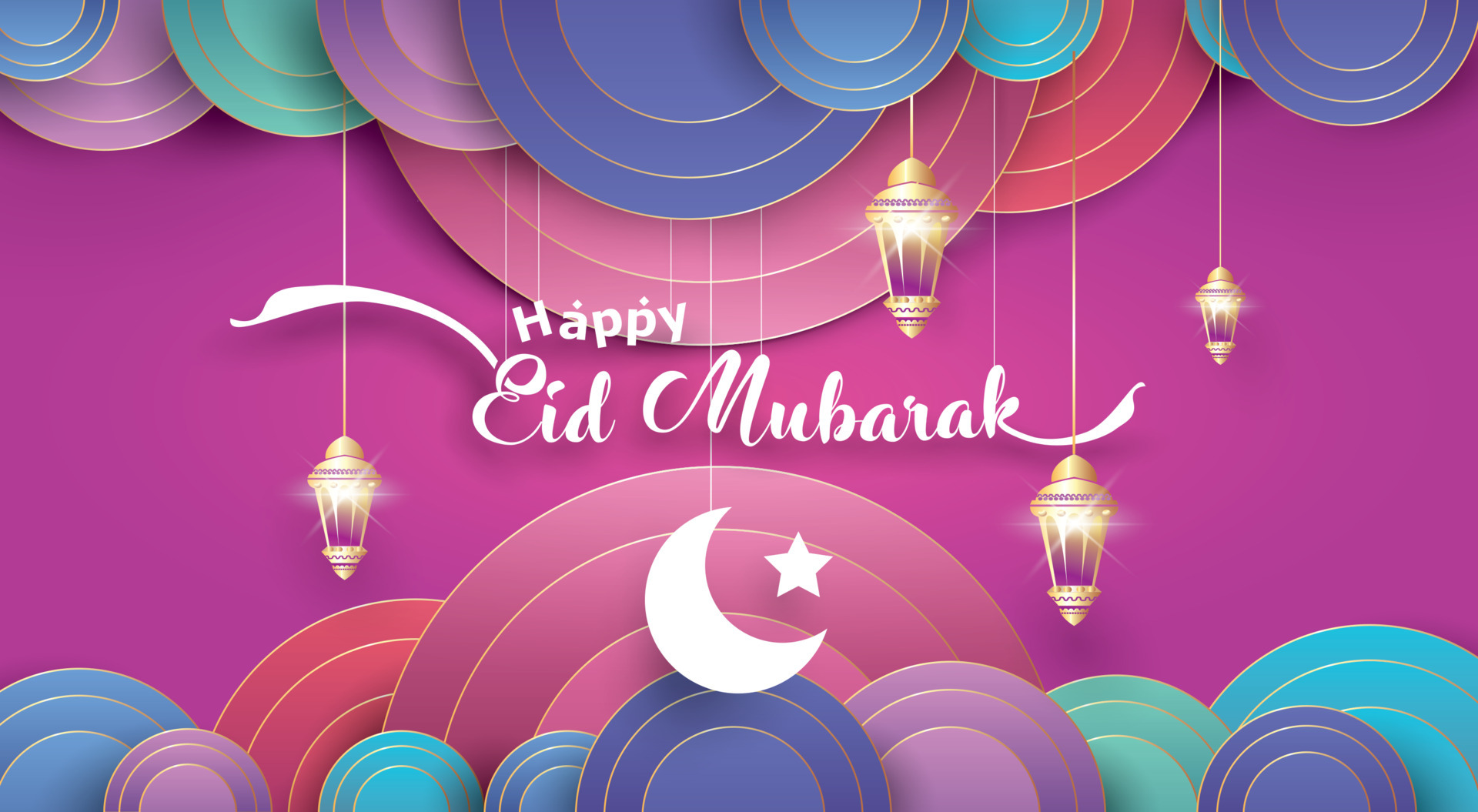 Eid Mubarak greeting Card Illustration, ramadan kareem cartoon vector  Wishing for Islamic festival for banner, poster, background,  flyer,illustration, brochure and sale background 6622014 Vector Art at  Vecteezy