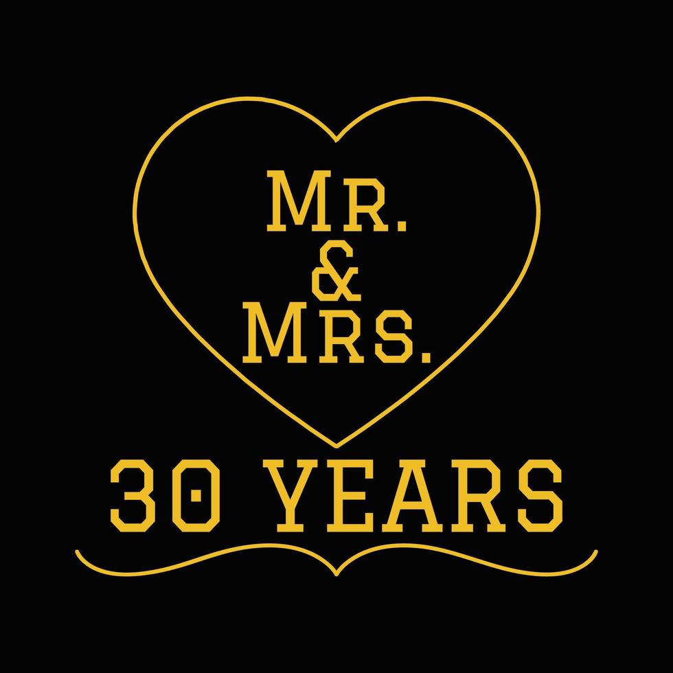Wedding T Shirt Design vector