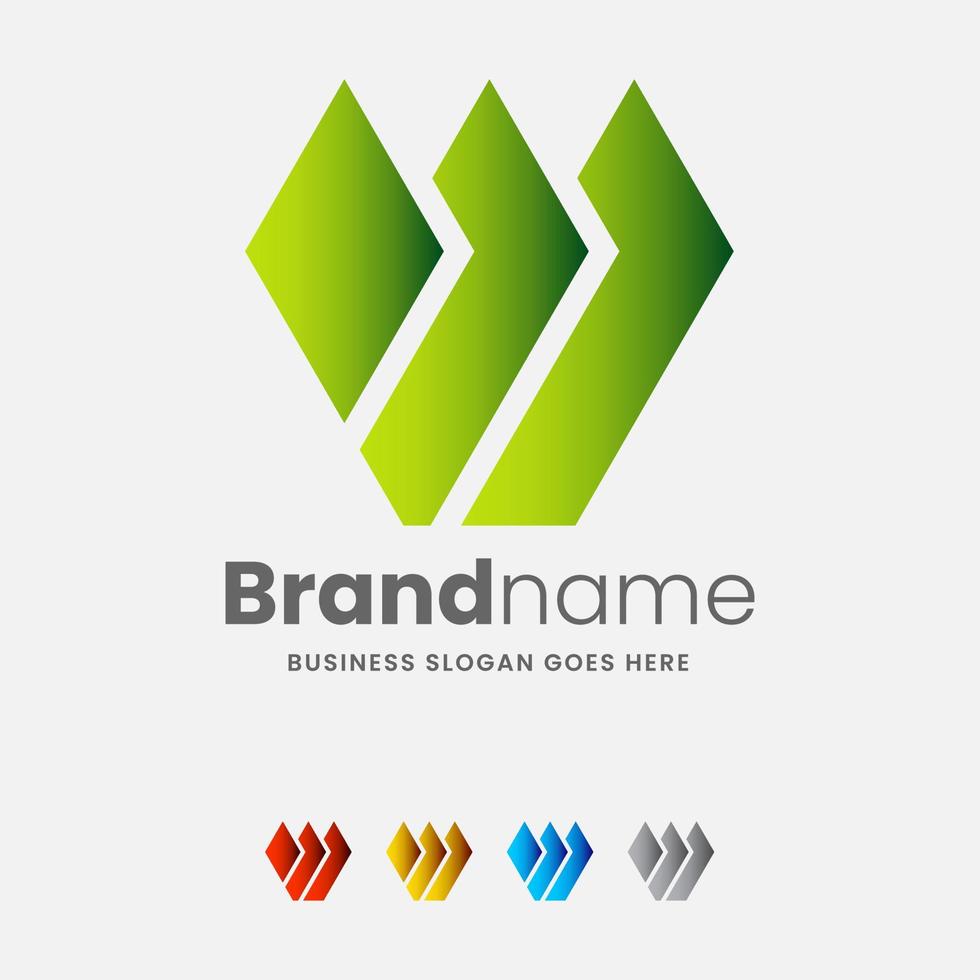 W Letter Logo vector