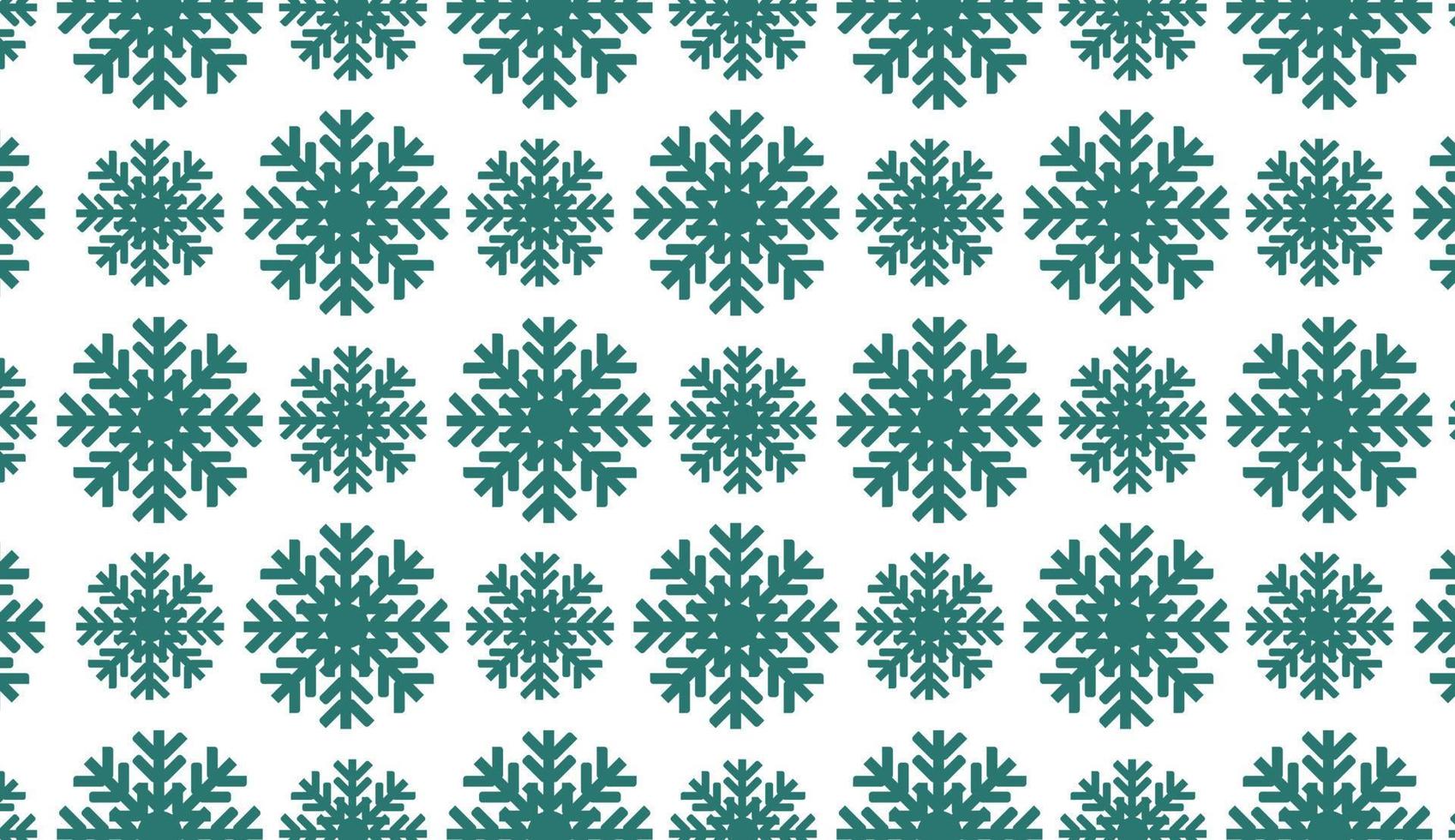 Snowflake seamless pattern. Repeated snowflake motif. Minimalist pattern design. Can be used for posters, brochures, postcards, and other printing needs. Vector illustration