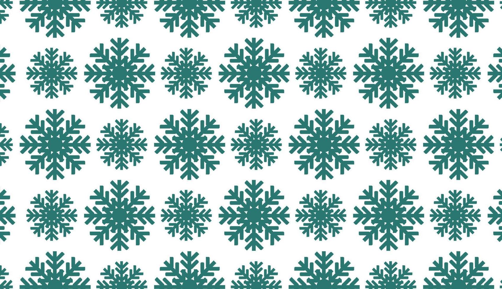 Snowflake seamless pattern. Repeated snowflake motif. Minimalist pattern design. Can be used for posters, brochures, postcards, and other printing needs. Vector illustration