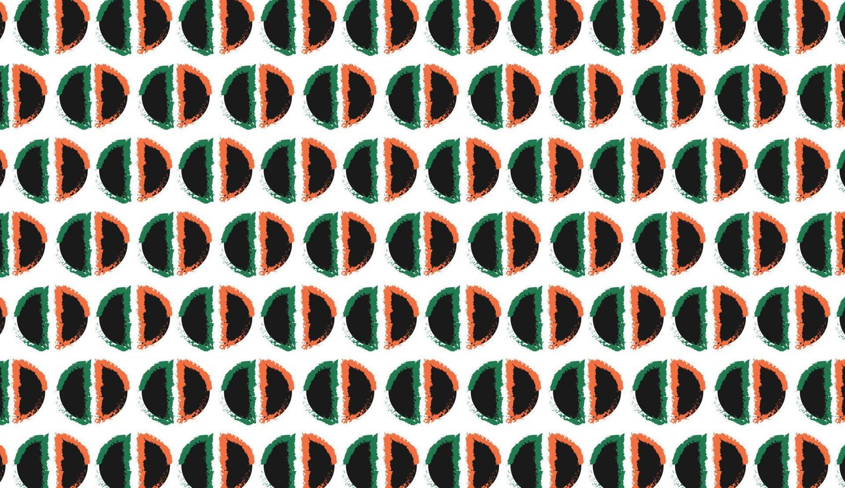 Semicircle seamless pattern. Modern style motif design. Can be used for posters, brochures, postcards, and other printing needs. Vector illustration