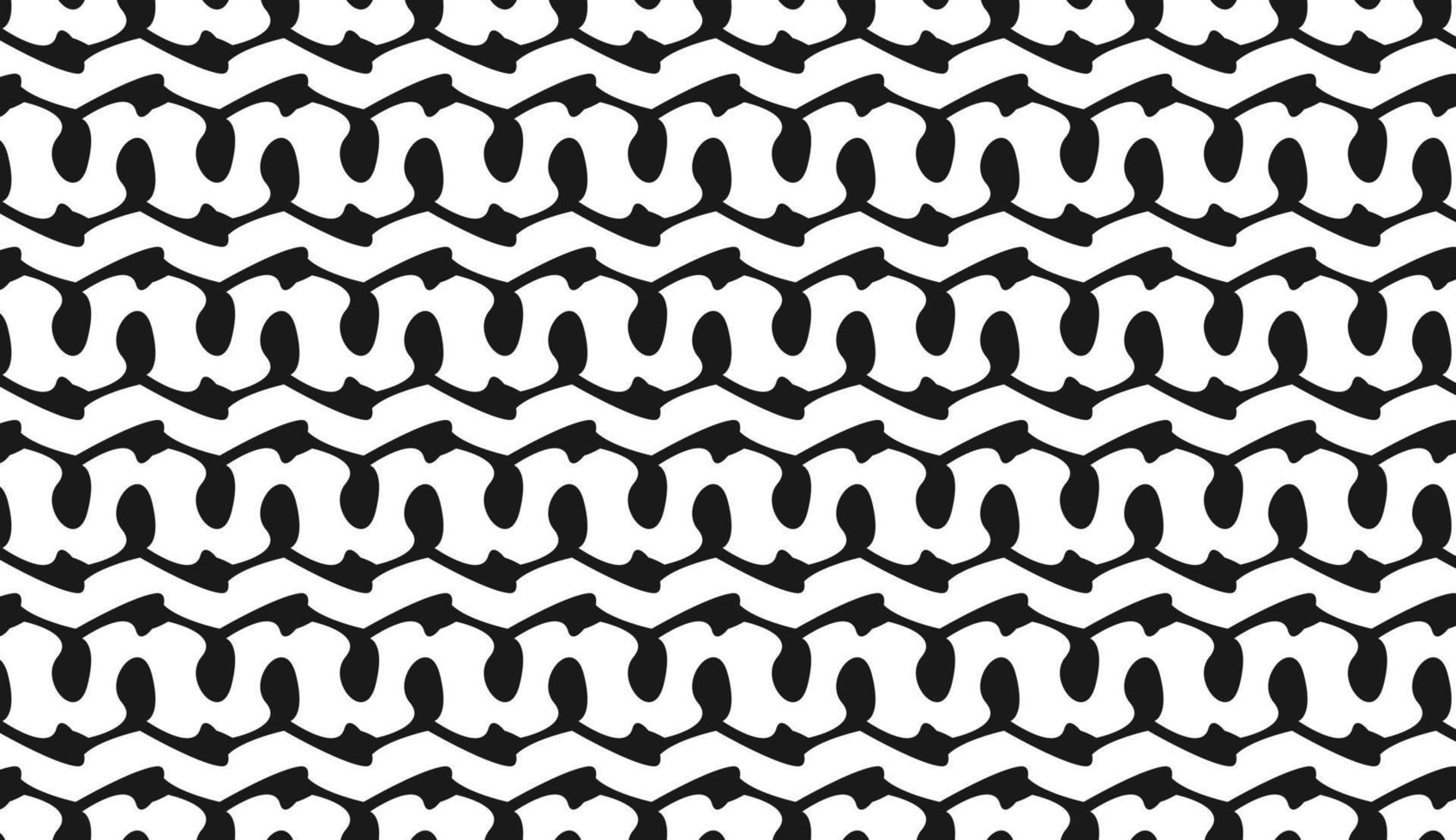 Black and white seamless pattern. Simple batik motif. Modern style pattern design. Can be used for posters, brochures, postcards, and other printing needs. Vector illustration