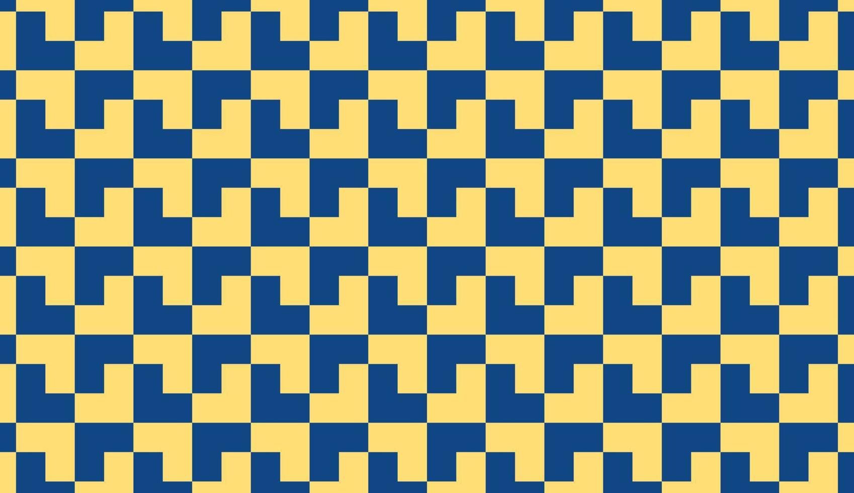 Blue and yellow chevron seamless pattern. Minimalist pattern design. Suitable for fabric pattern. Can be used for posters, brochures, postcards, and other printing needs. Vector illustration