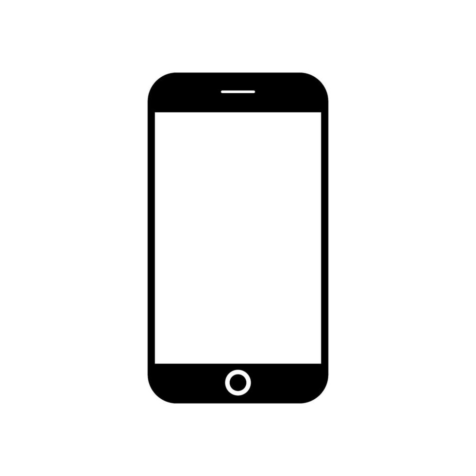 Smartphone icon vector design, Phone symbol