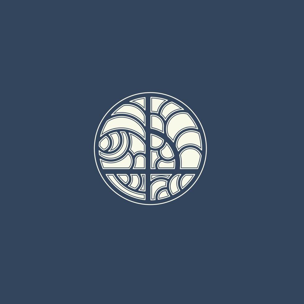 Logo vector circle