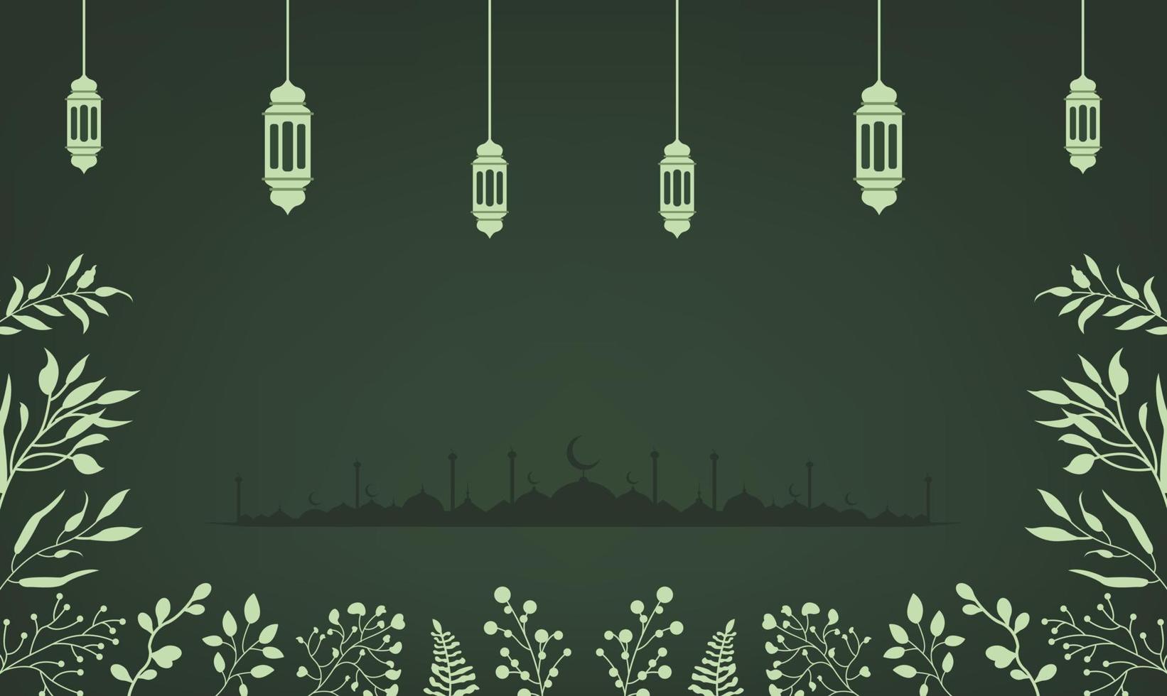 Realistic ramadan kareem flat eid al-fitr illustration mubarak wallpaper hari raya aidilfitri vector