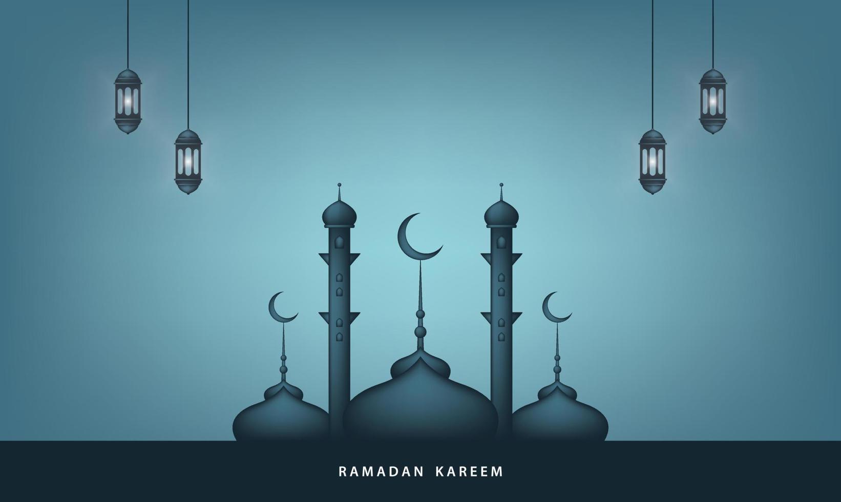 realista ramadan kareem plano eid al-fitr ilustración mubarak fondos de pantalla hari raya aidilfitri vector