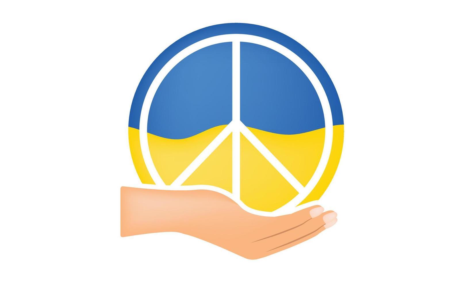 world war three Ukraine Russia conflict peace flag nation vector ukrainerussia war Ukrainian logo