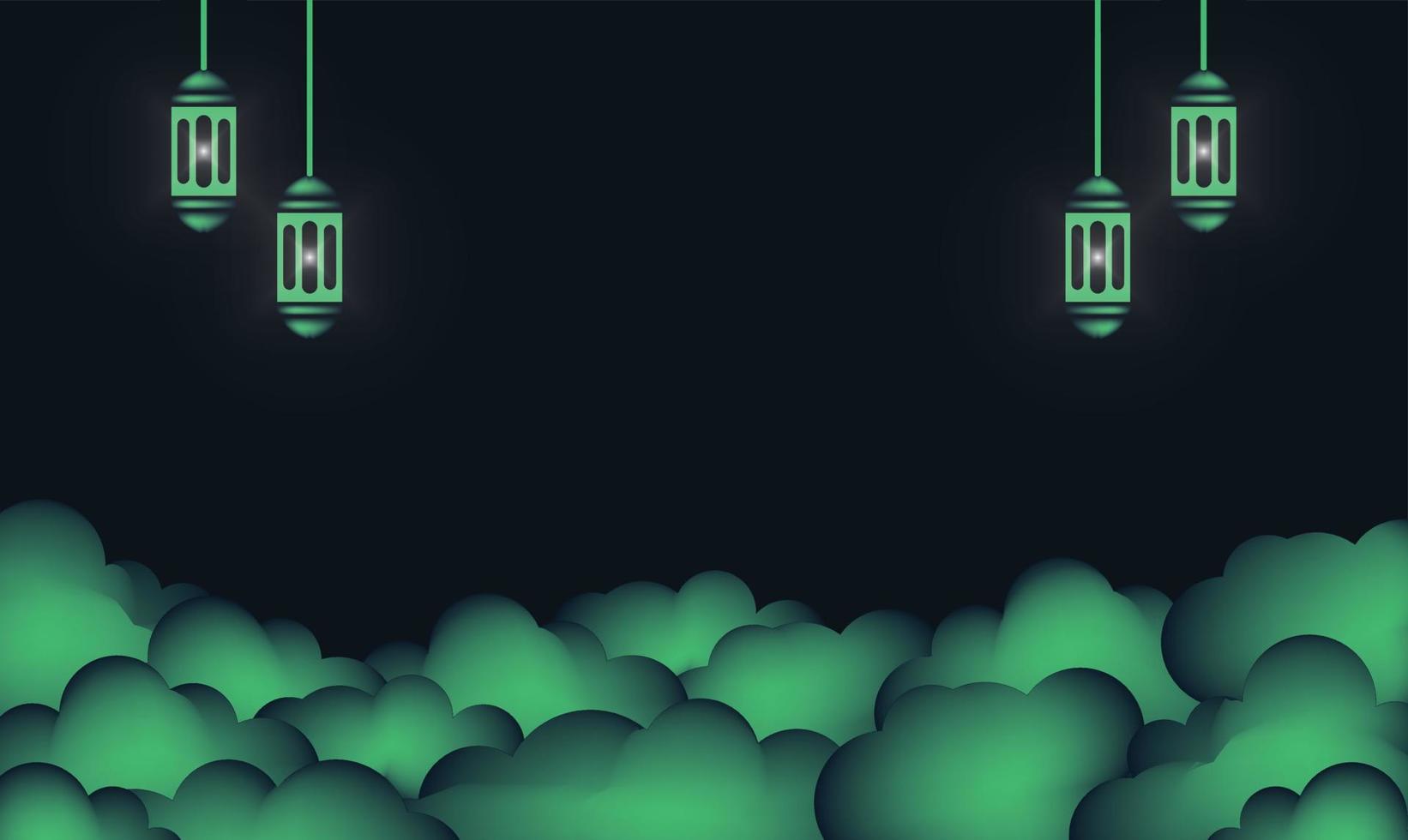 Realistic ramadan kareem flat eid al-fitr illustration mubarak wallpaper hari raya aidilfitri vector