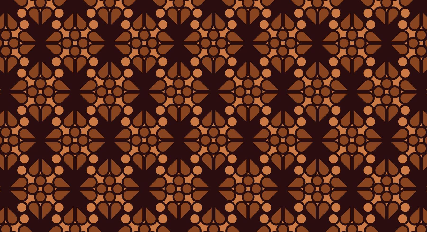 Fondo de patrón abstracto marrón elegante vector