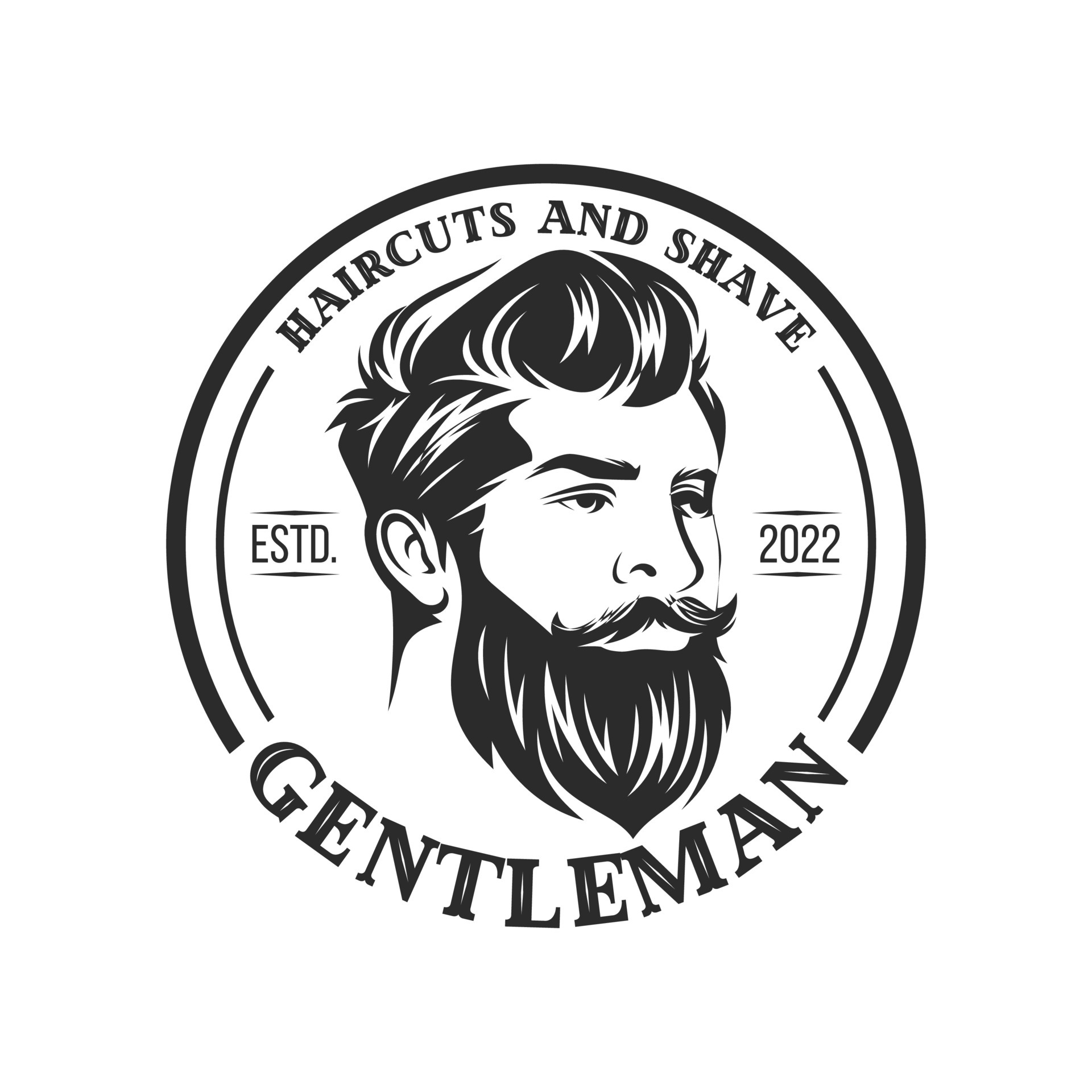 Mens Salon Logo Vector Art, Icons, and Graphics for Free Download