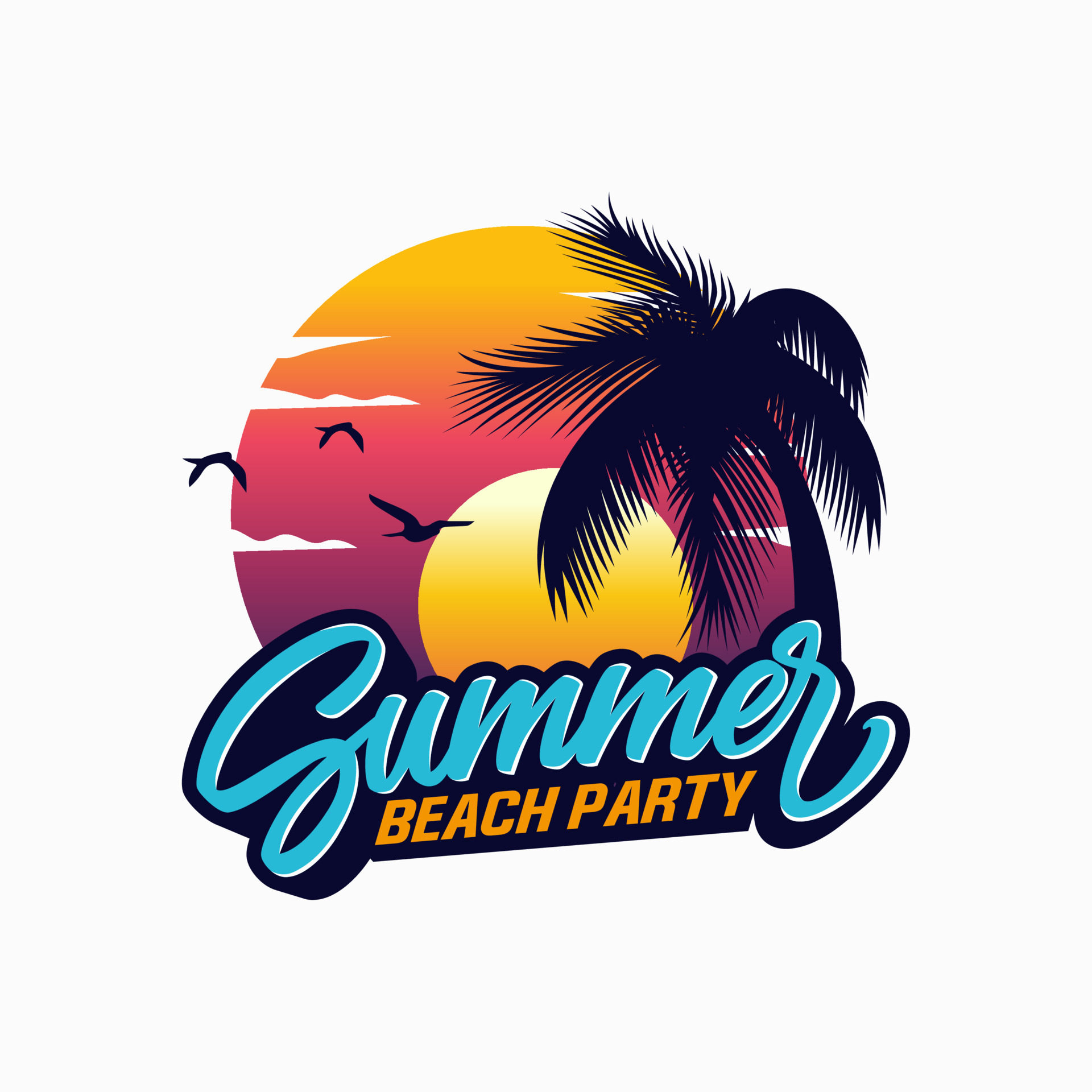 Beach Logo Vector Art, Icons, and Graphics for Free Download