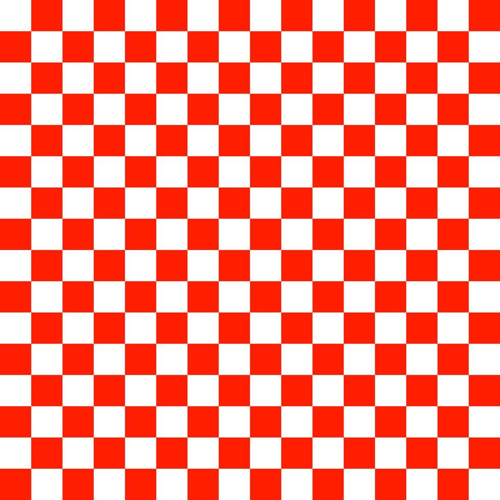Checkered seamless red white pattern background. Tablecloth pattern. Free Vector