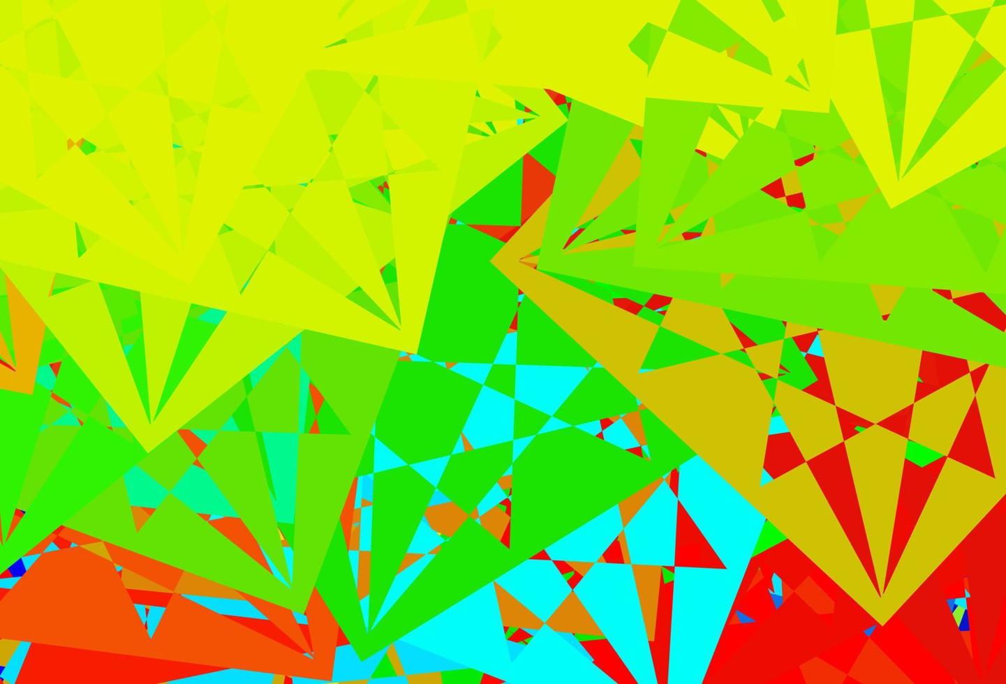 Dark Multicolor vector layout with triangle forms.