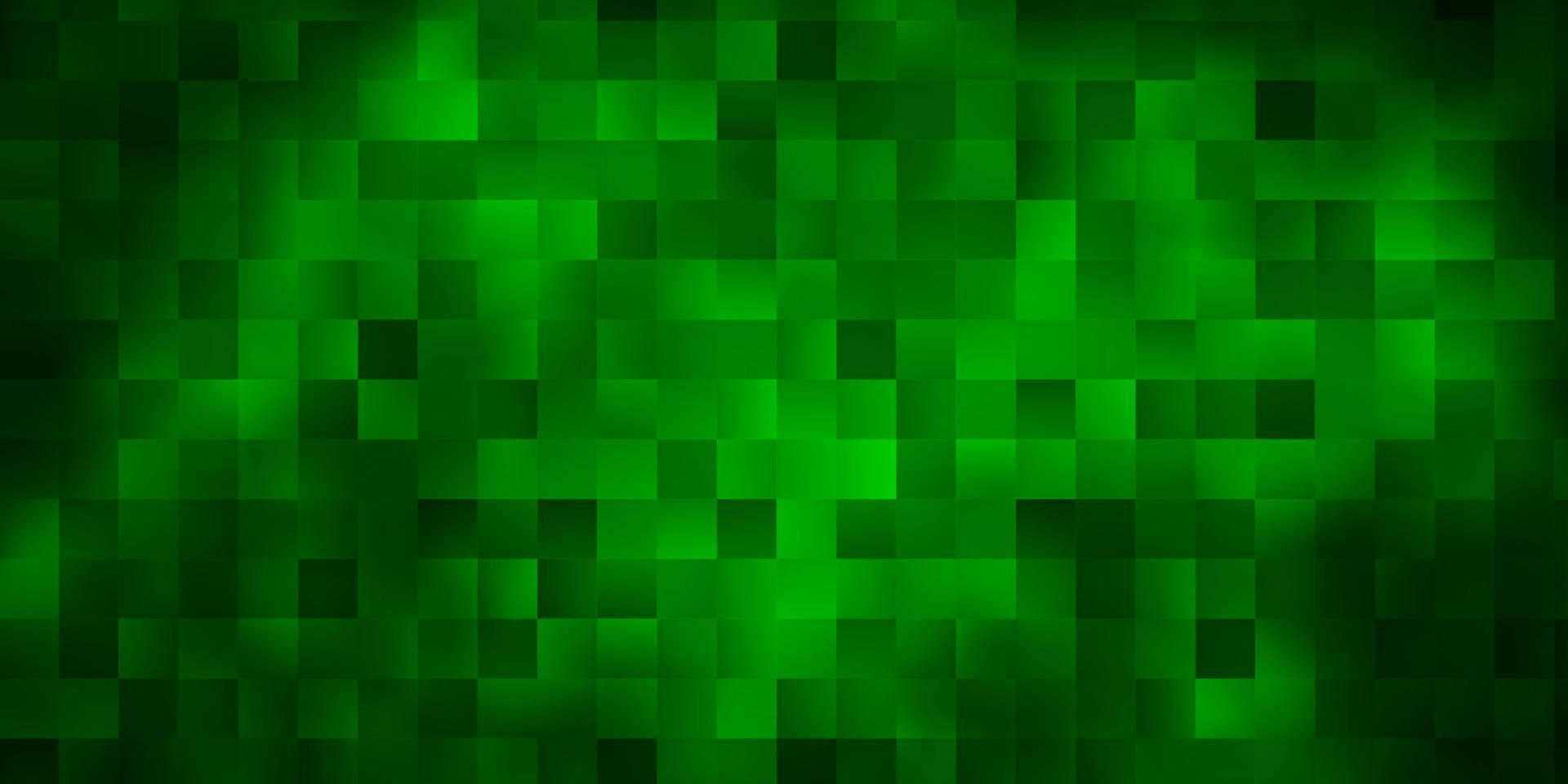 Dark Green vector background in polygonal style.