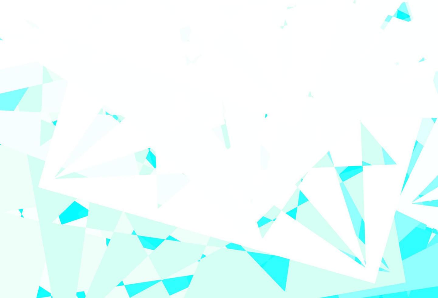 Light Blue, Green vector template with triangle shapes.