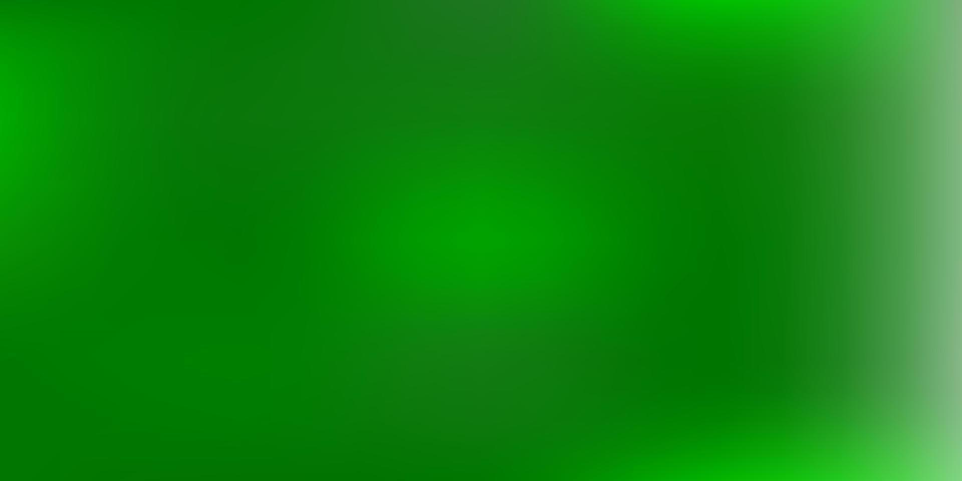 Light green vector abstract blur backdrop.