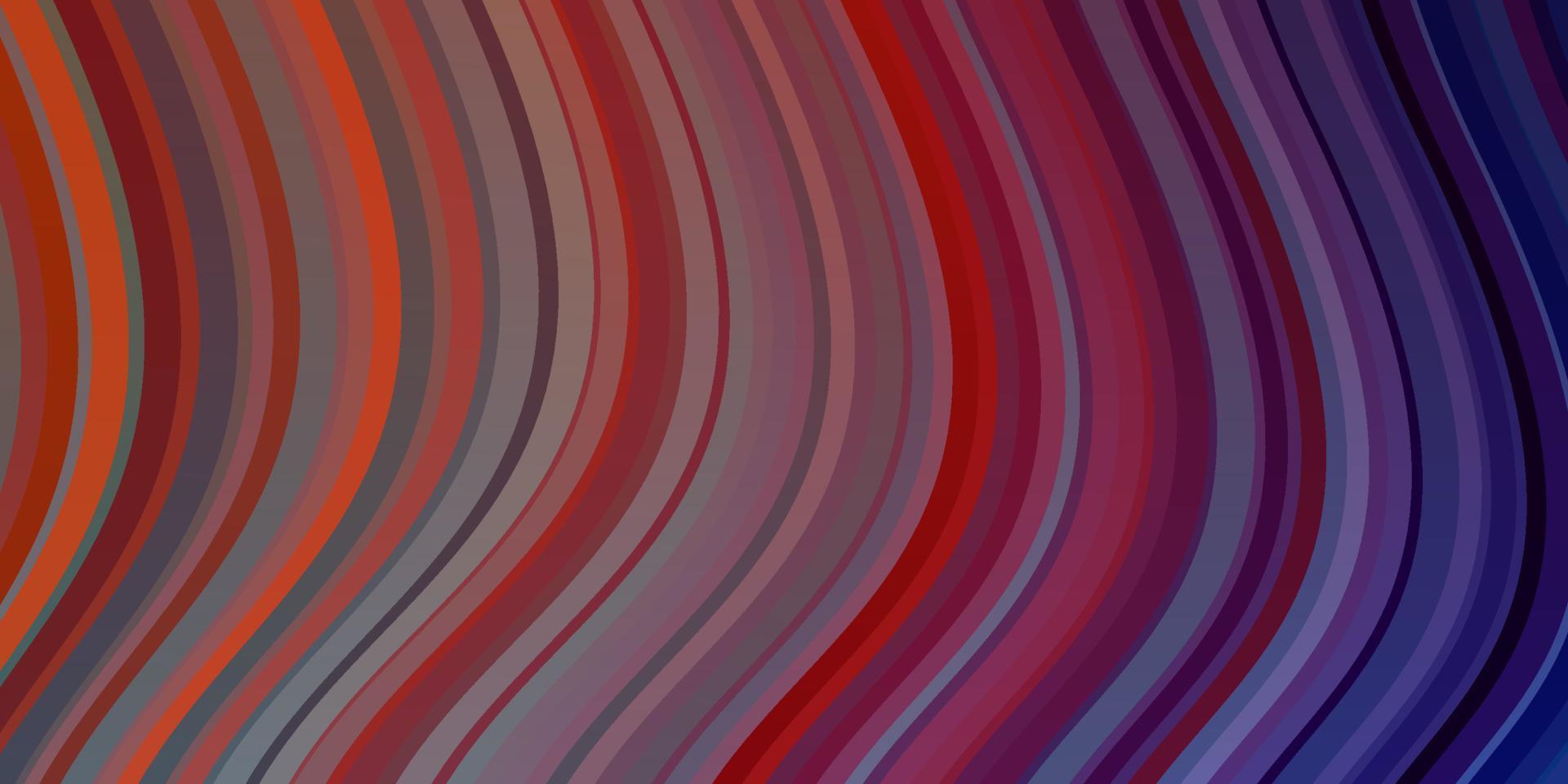 Light Green, Red vector background with lines.