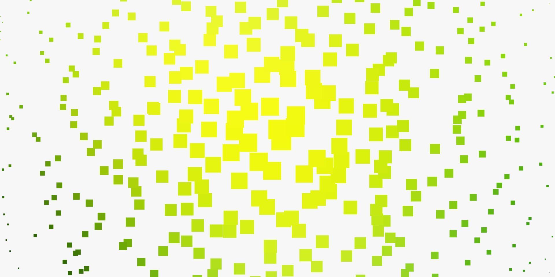 Fondo de vector verde claro, amarillo en estilo poligonal.