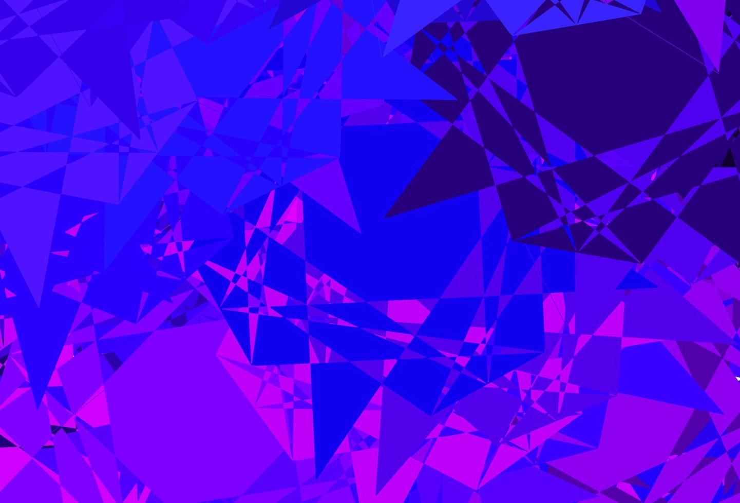 Light Purple, Pink vector texture with random triangles.