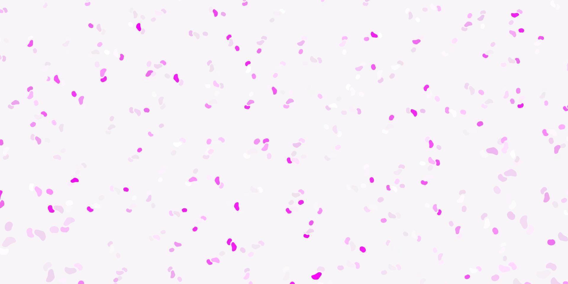 Light purple vector background with random forms.