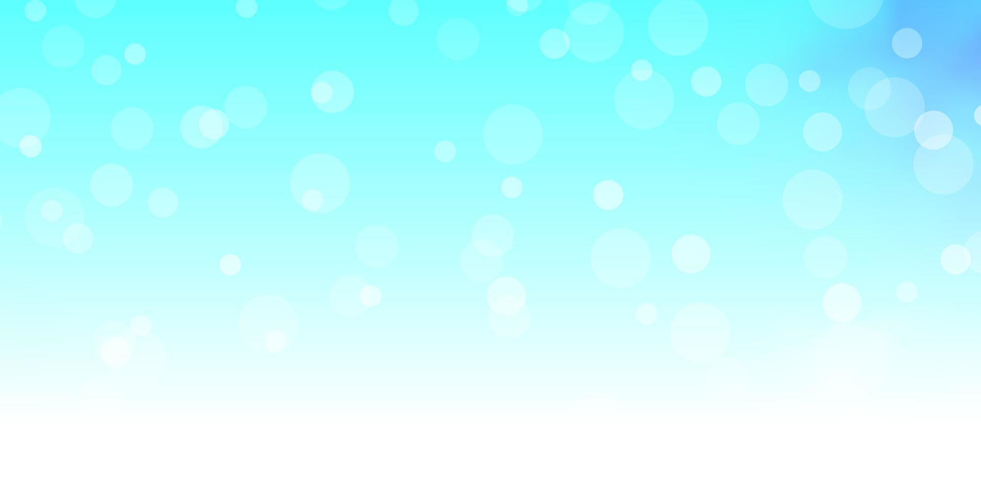 Light Blue, Green vector background with circles.