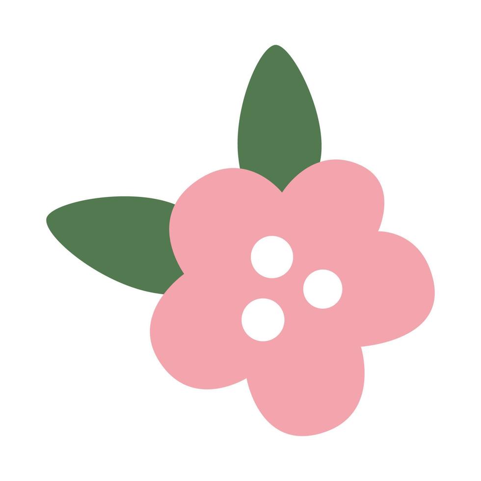 Simple Flower Illustration vector