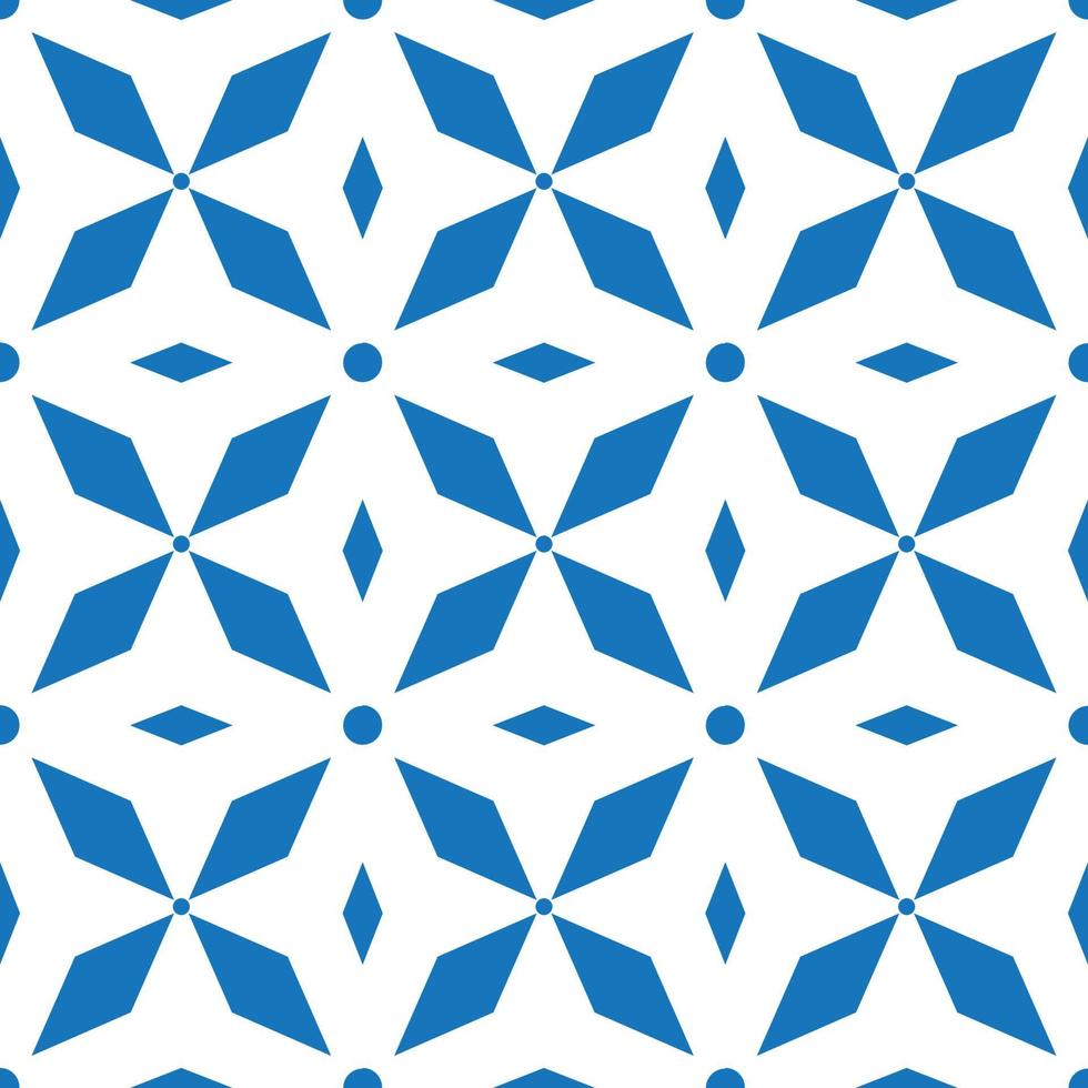Blue Patterns Seamless vector