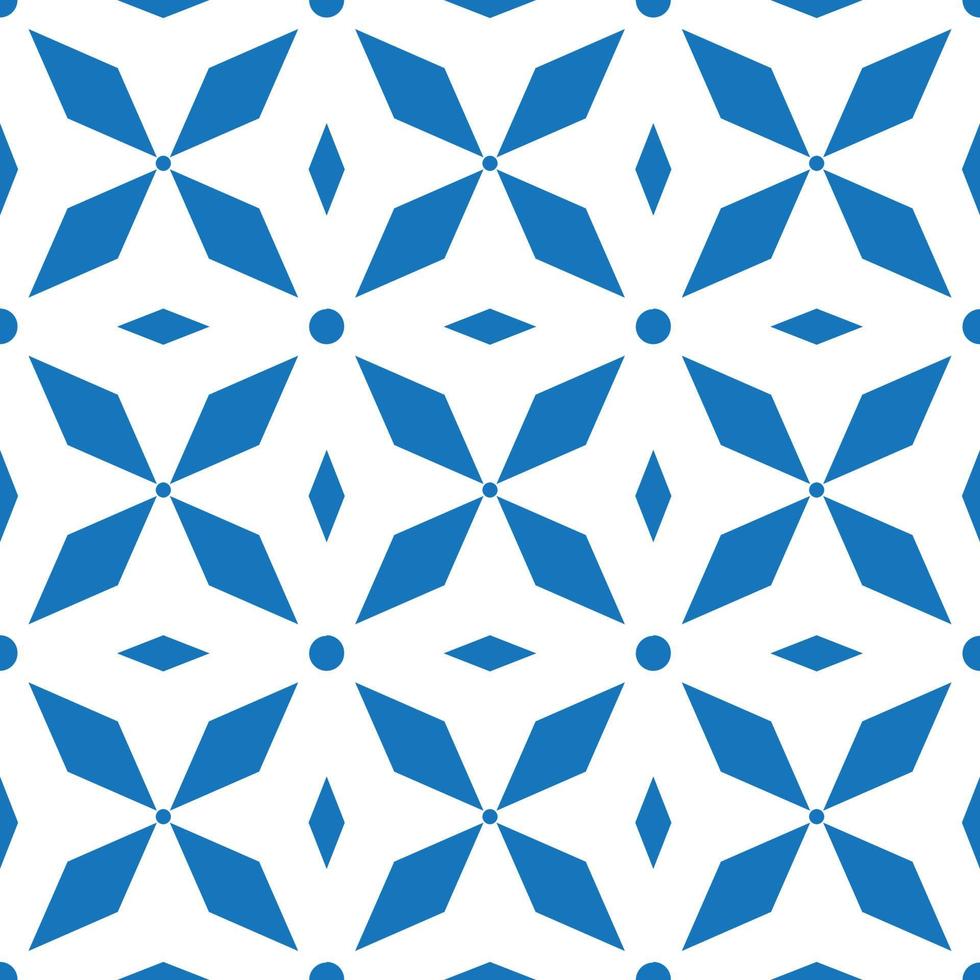 Blue Patterns Seamless vector