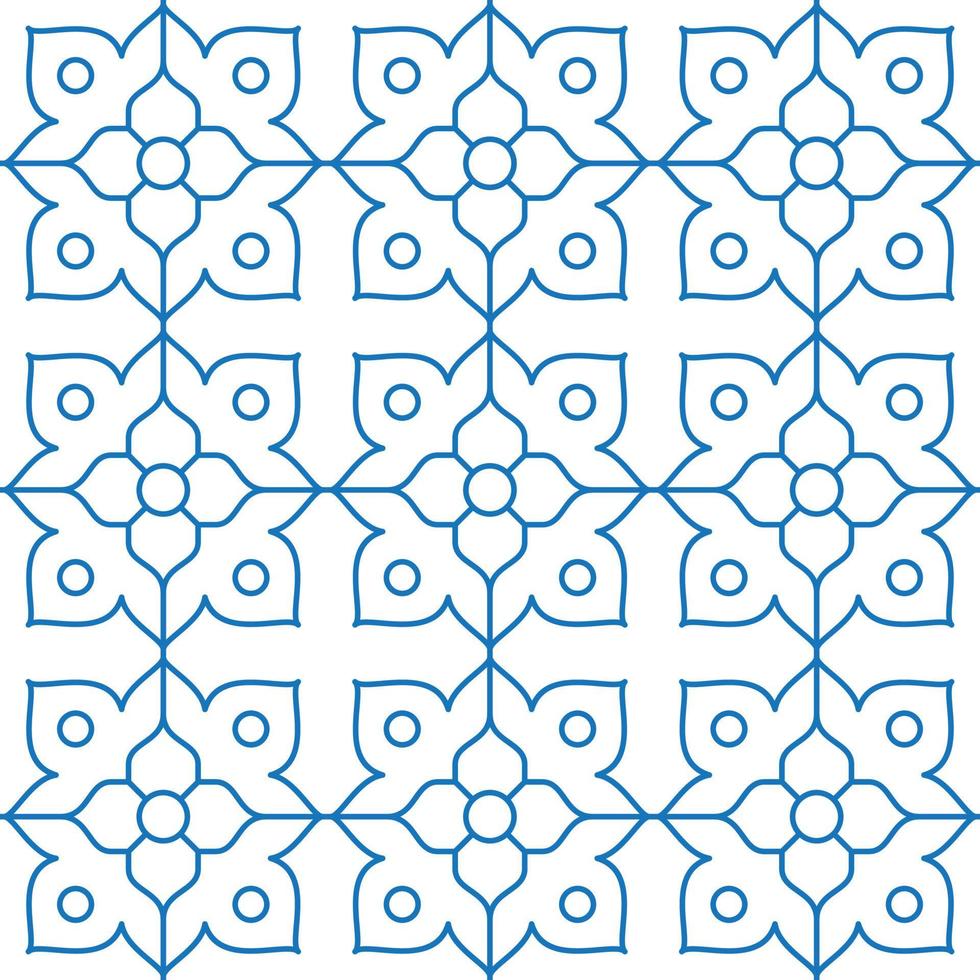Traditional seamless patterns vector
